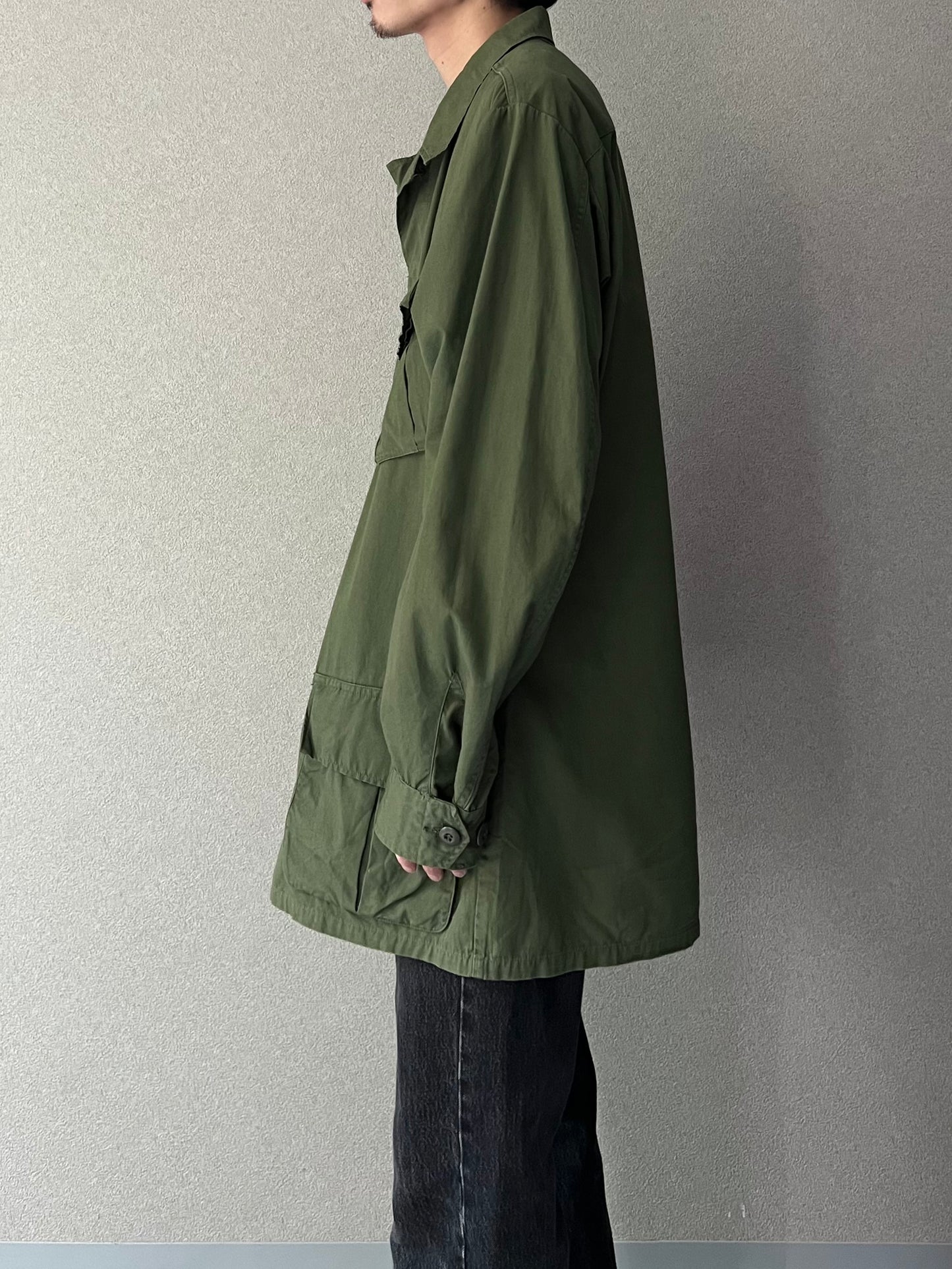 60's US.ARMY jungle fatigue jacket "3rd"