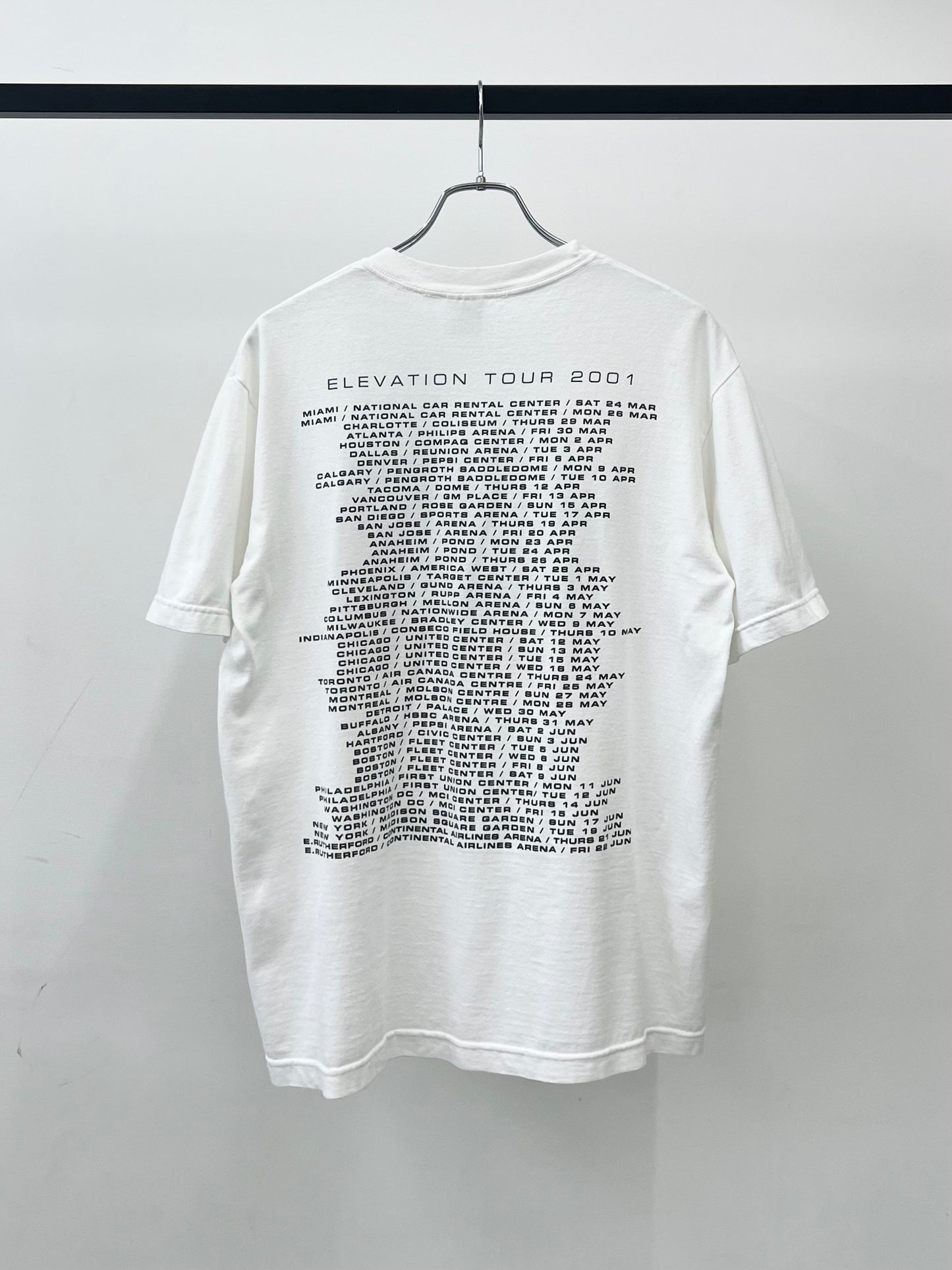 00's U2 music t-shirt "Made in USA"