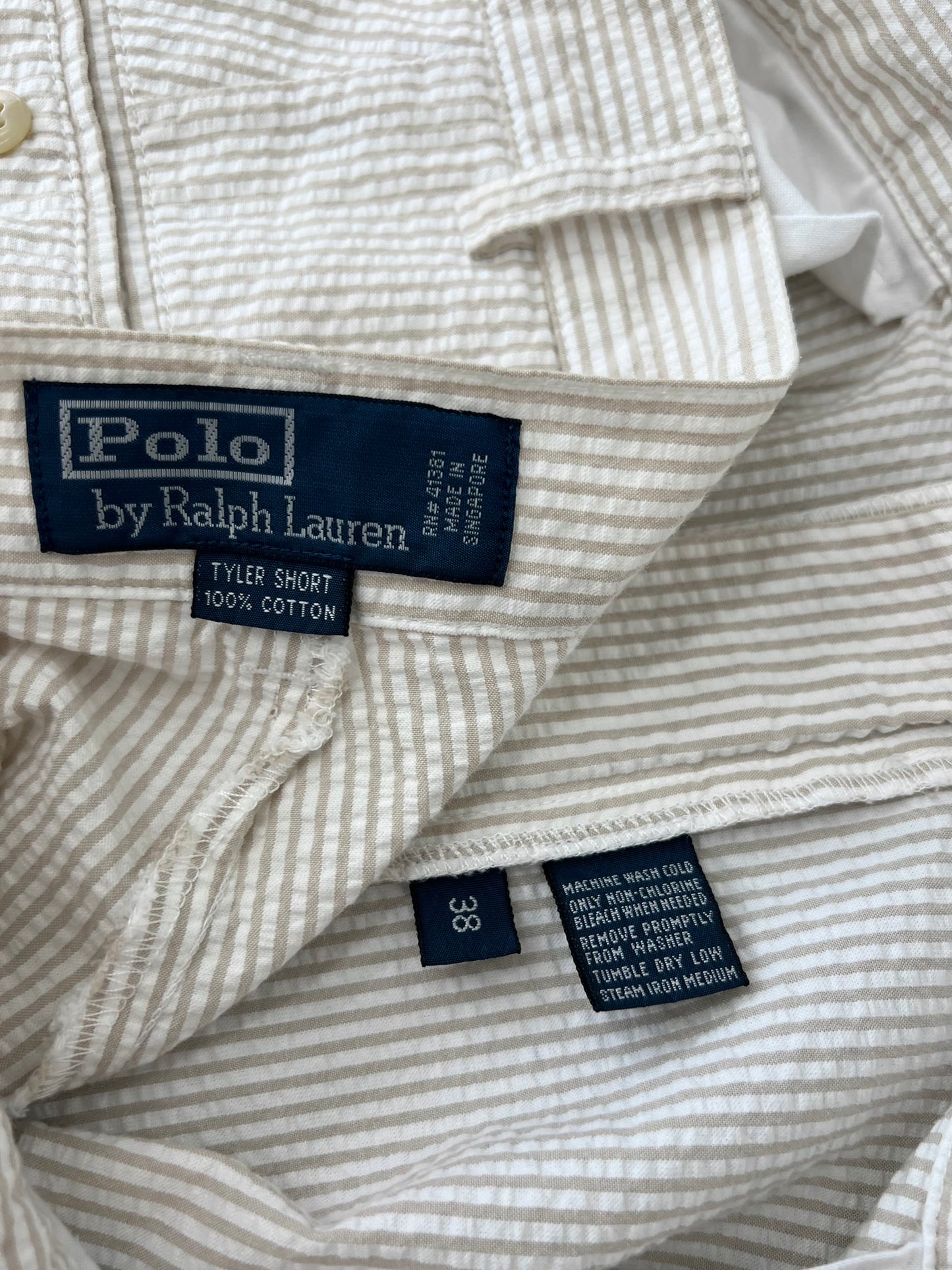 00's Polo Ralph Lauren seersucker shorts