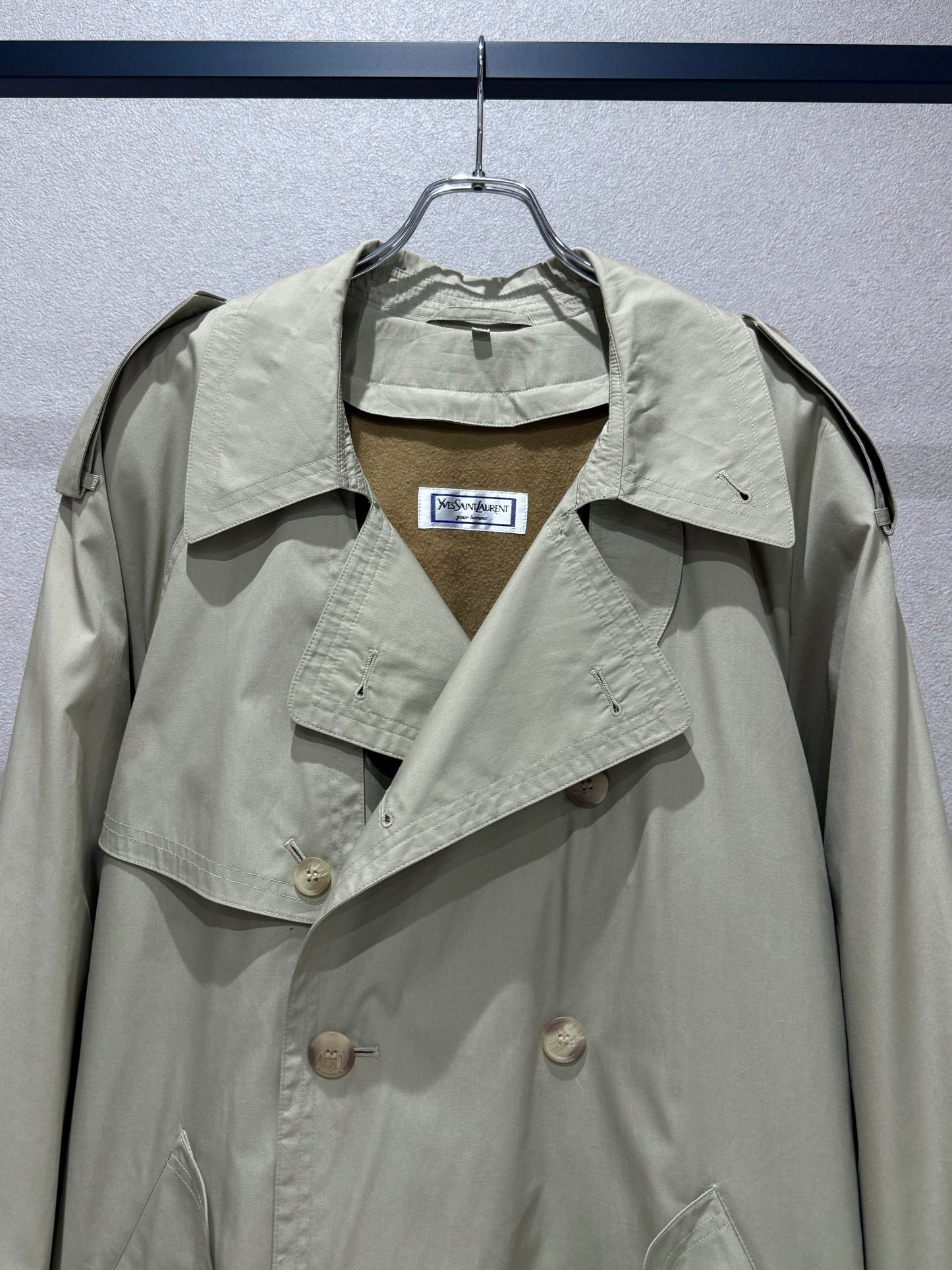 90's Yves Saint Laurent trench coat