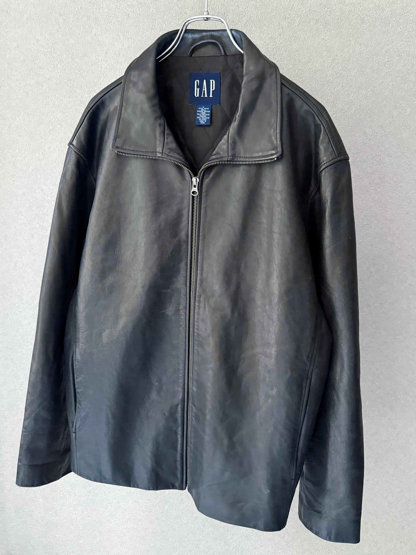 00's GAP leather jacket
