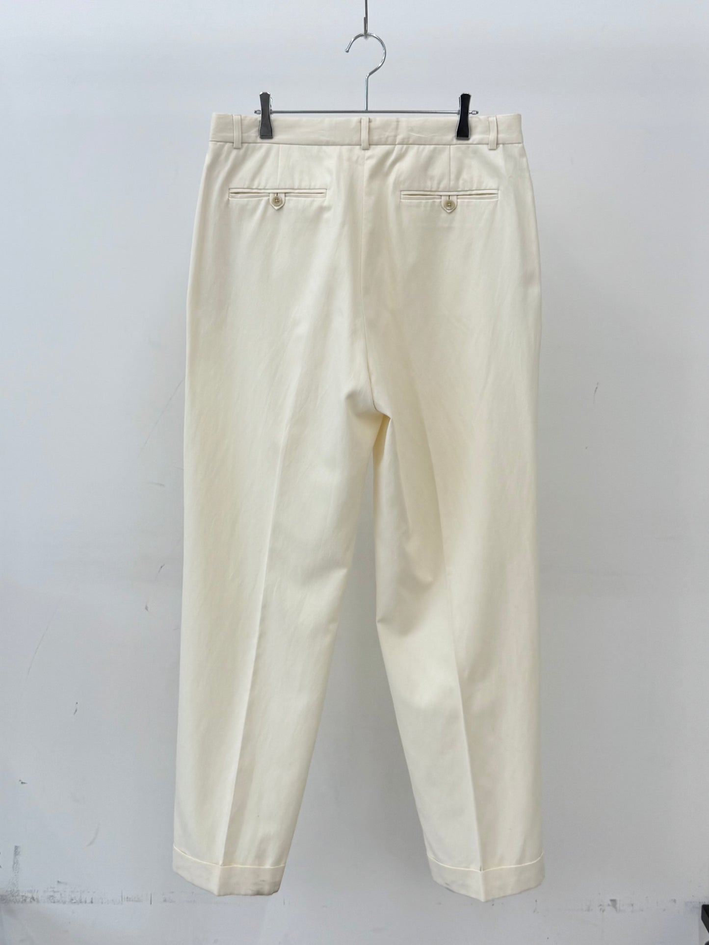 90's〜 Polo Ralph Lauren silk × cotton slacks