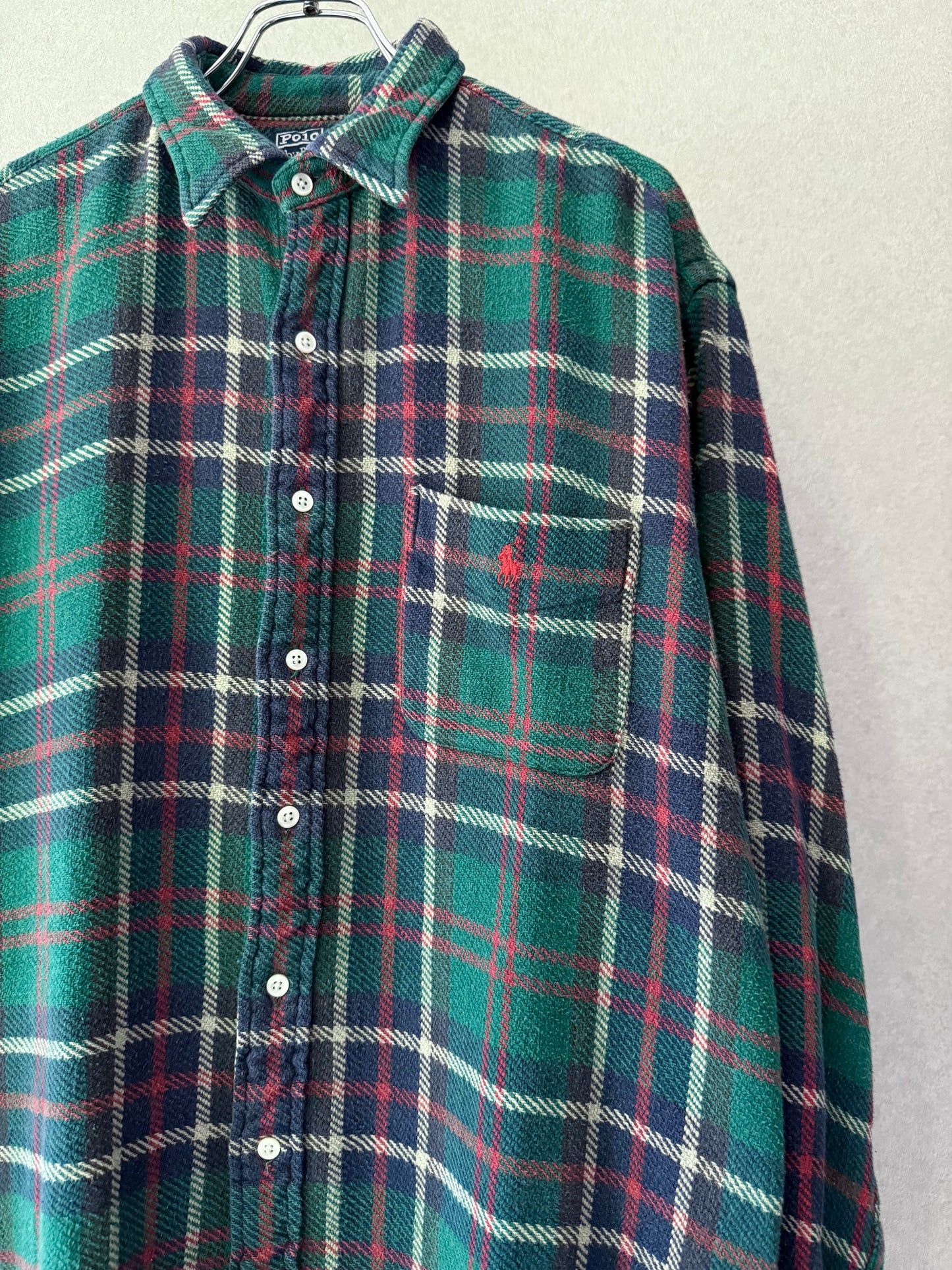 90's Polo Ralph Lauren flannel shirt "LOWELL SPORT"