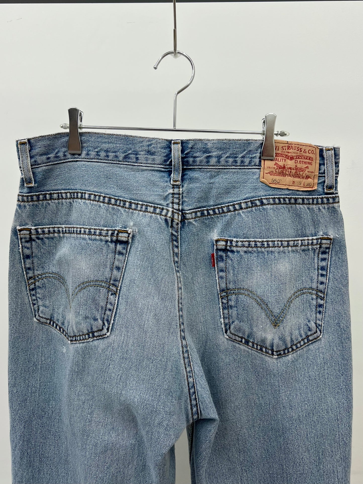 00's Levi's 550 denim pants