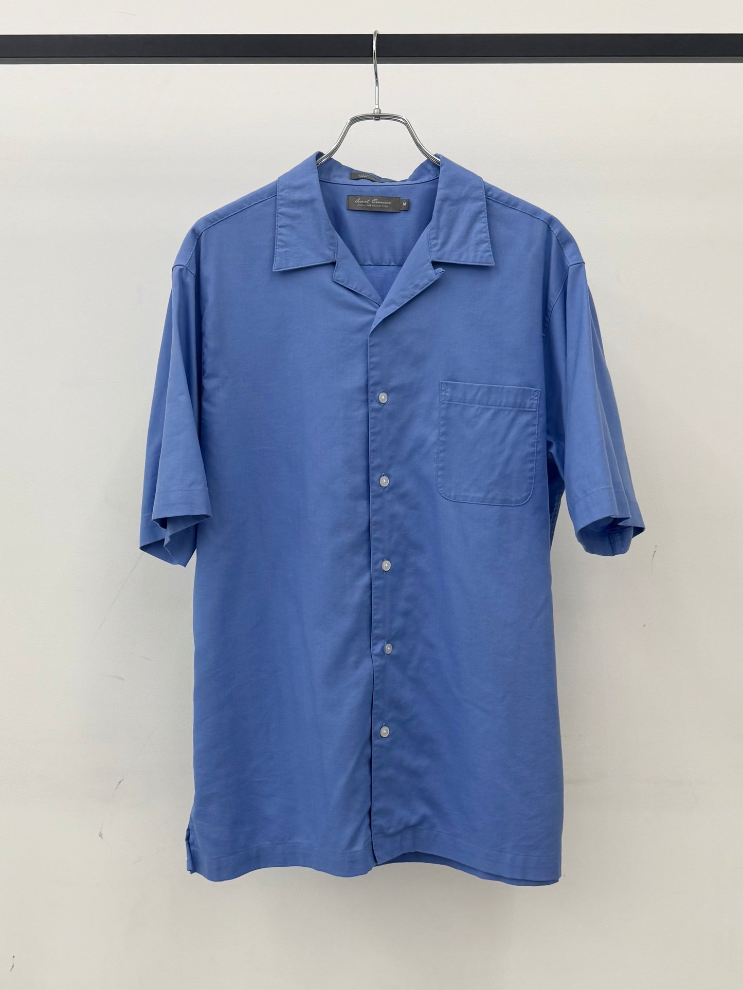 00's Daniel Cremieux open collar shirt