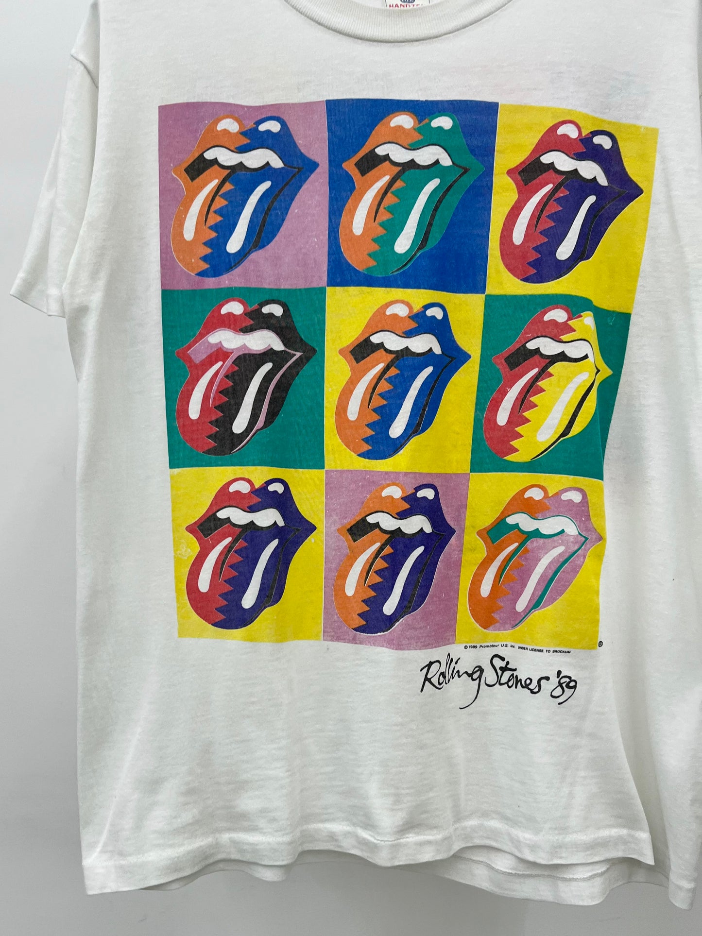 80's THE ROLLING STONES music t-shirt "Made in USA"