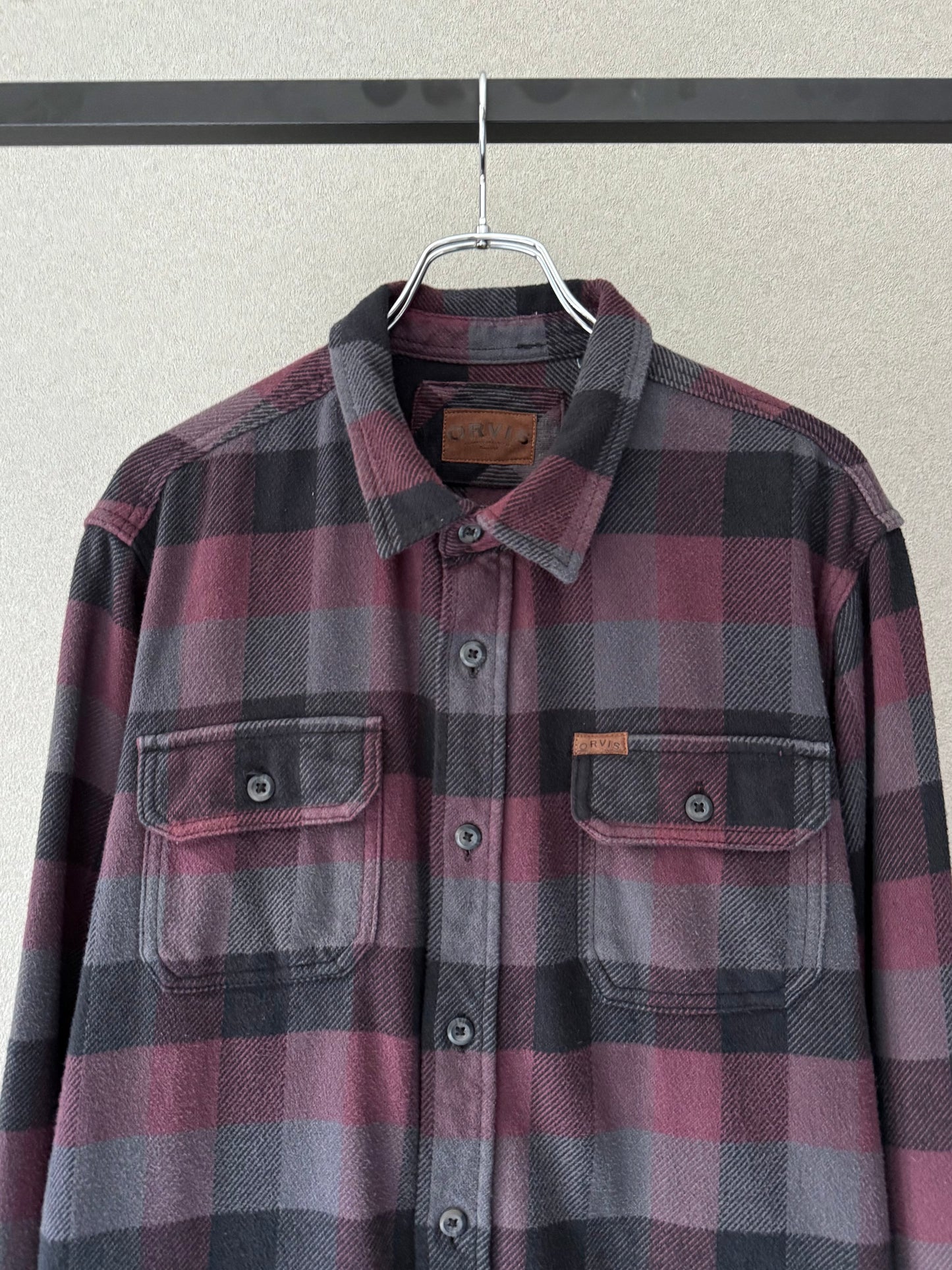 00's ORVIS flannel shirt