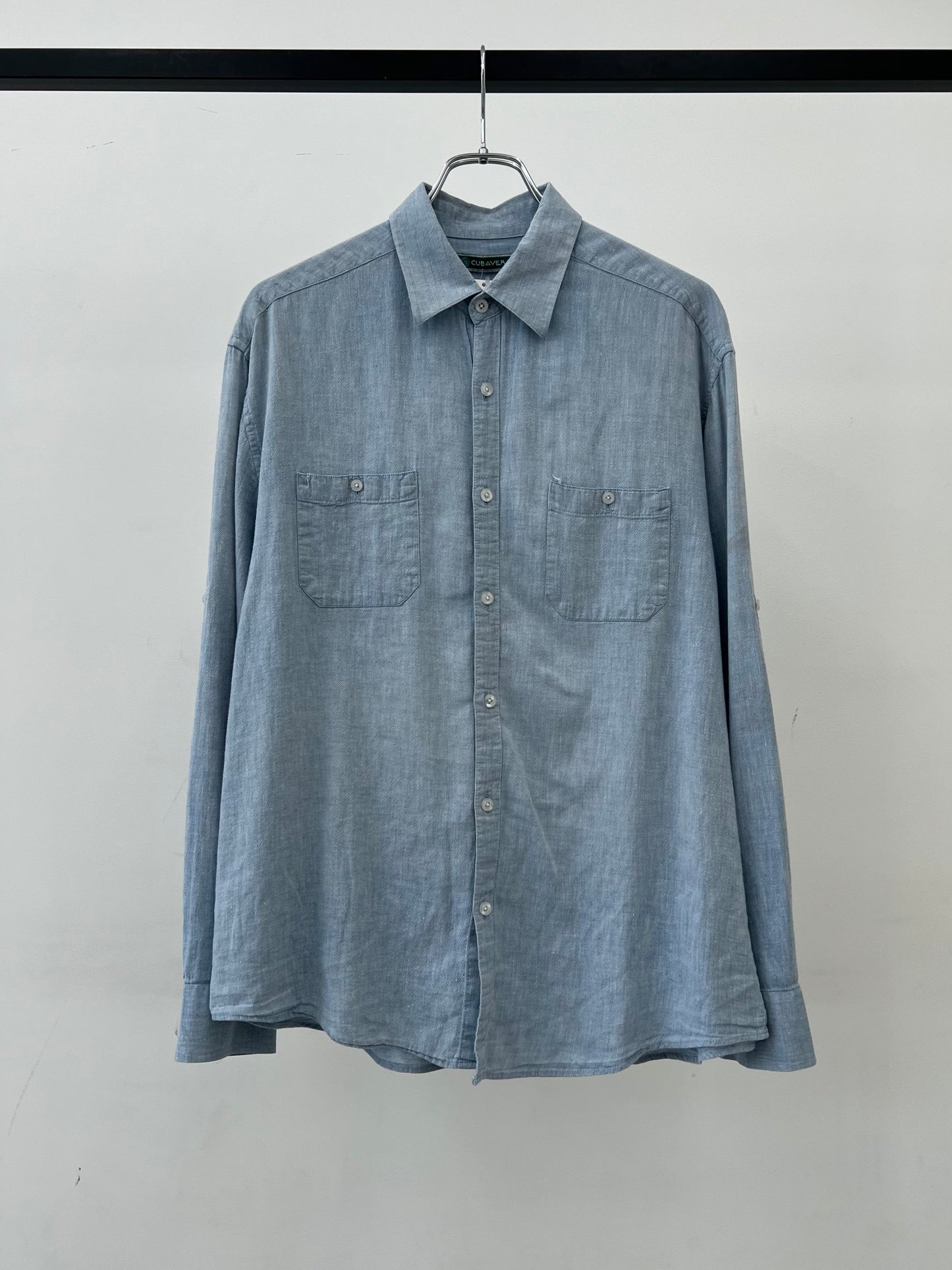 00's CUBAVERA linen shirt "DEAD STOCK"