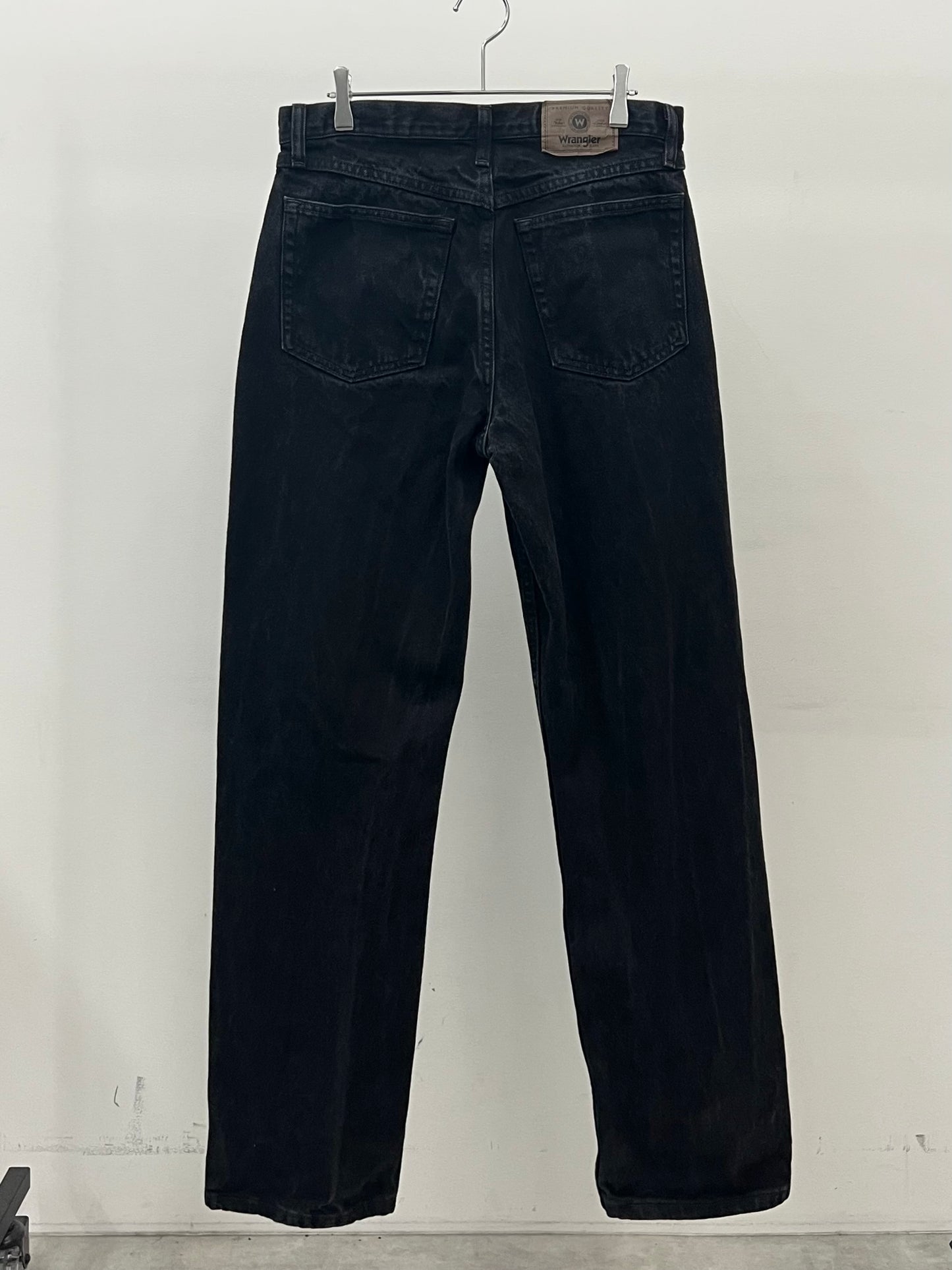 00's Wrangler black denim pants