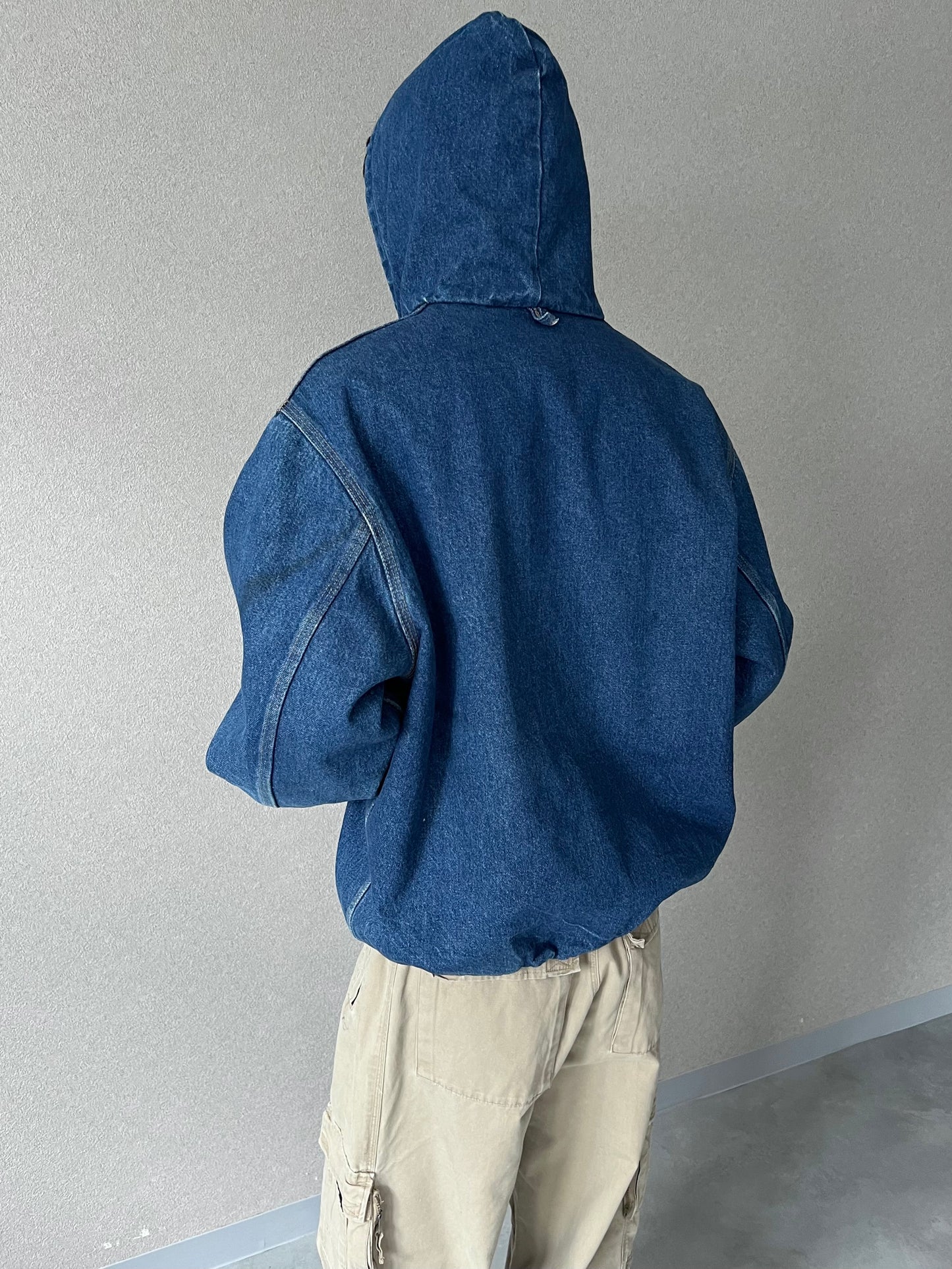 80's carhartt denim work jacket "Made in USA"