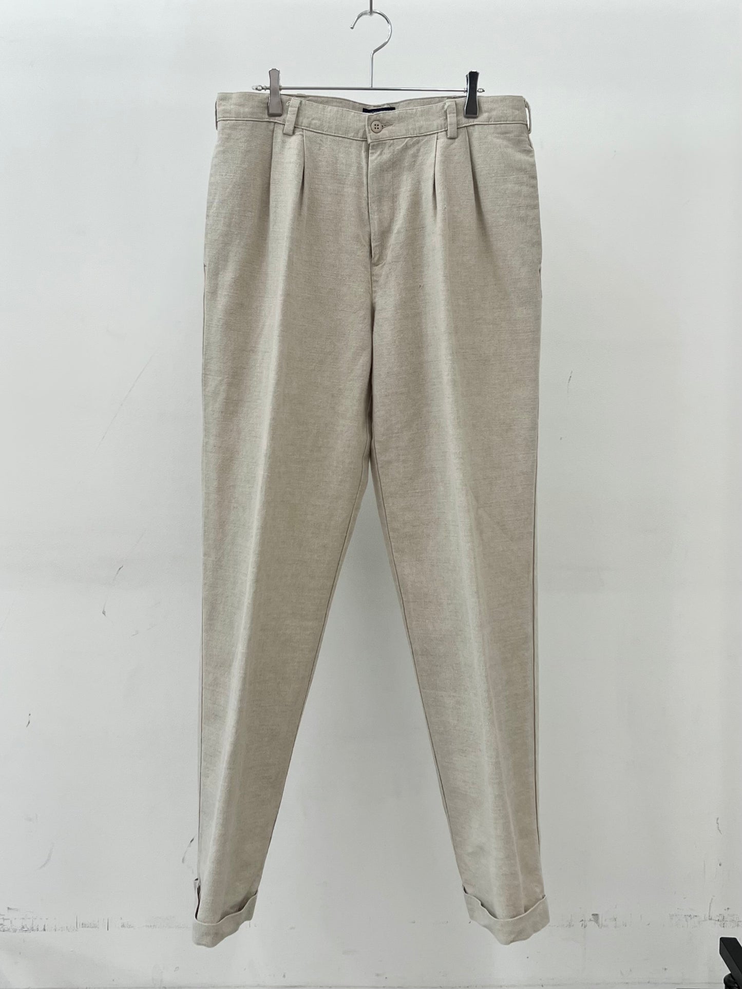00's DOCKERS linen×cotton slacks