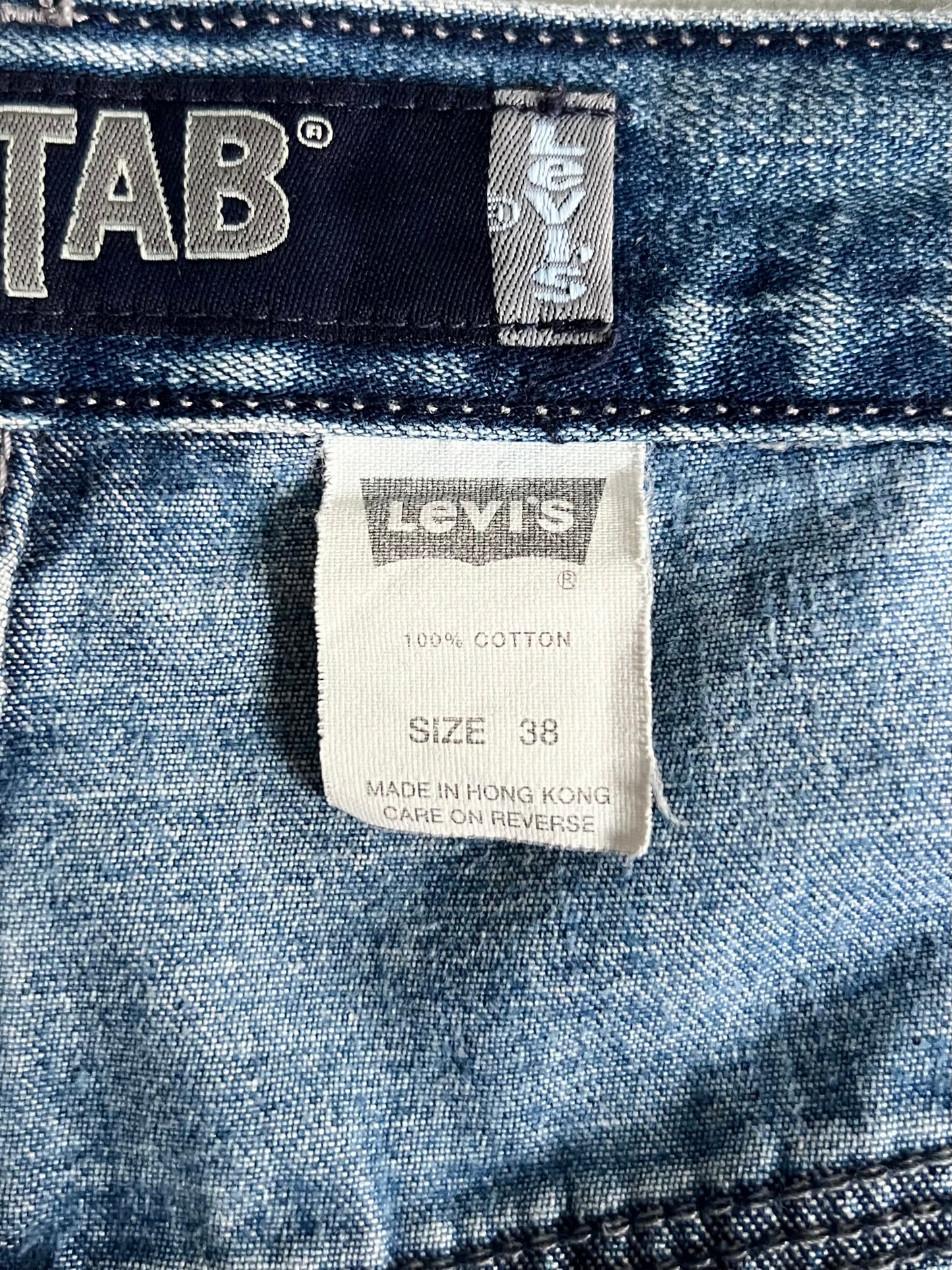 00's Levi's silverTab denim shorts