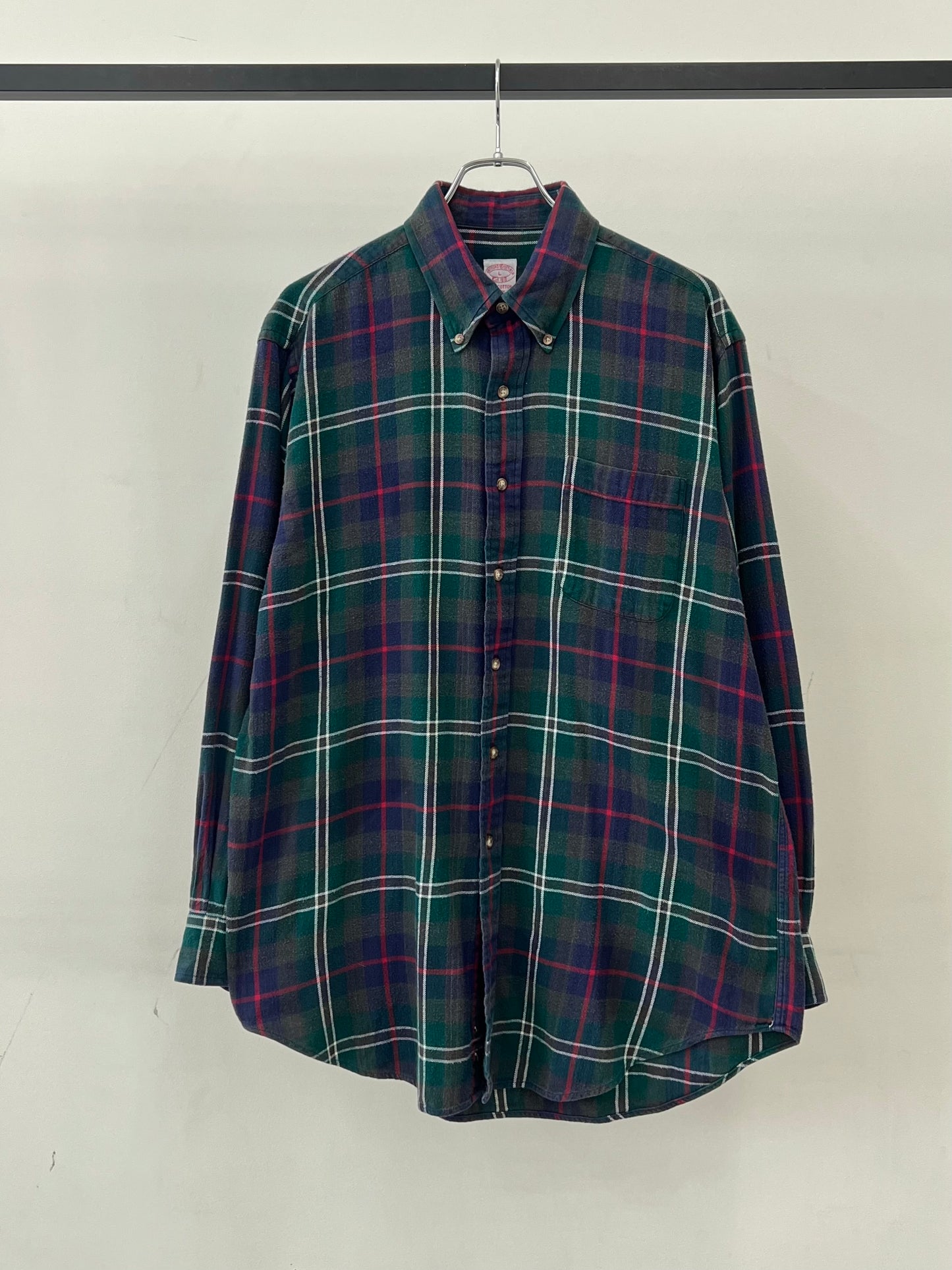 80's〜 Brooks Brothers flannel shirt