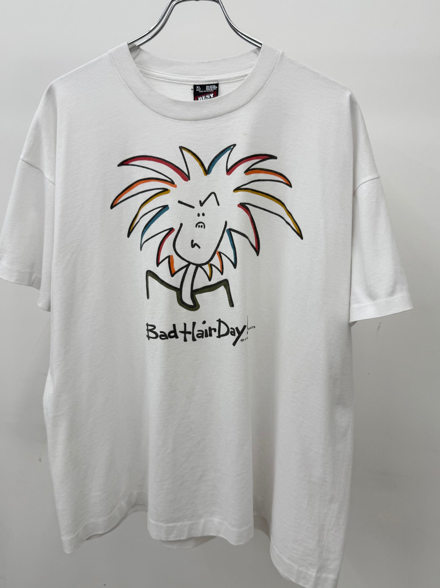 90's Bad Hair Day t-shirt "MADE IN USA"