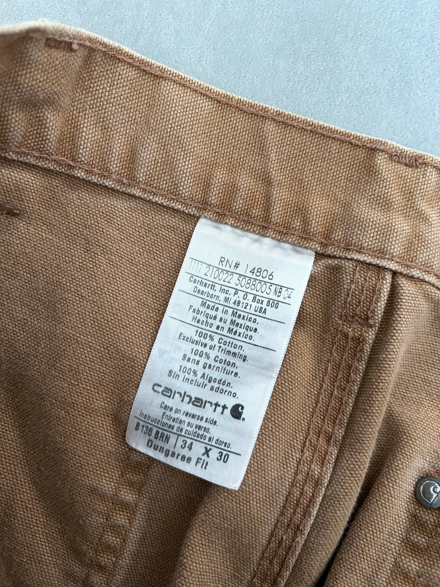00's carhartt double knee painter pants