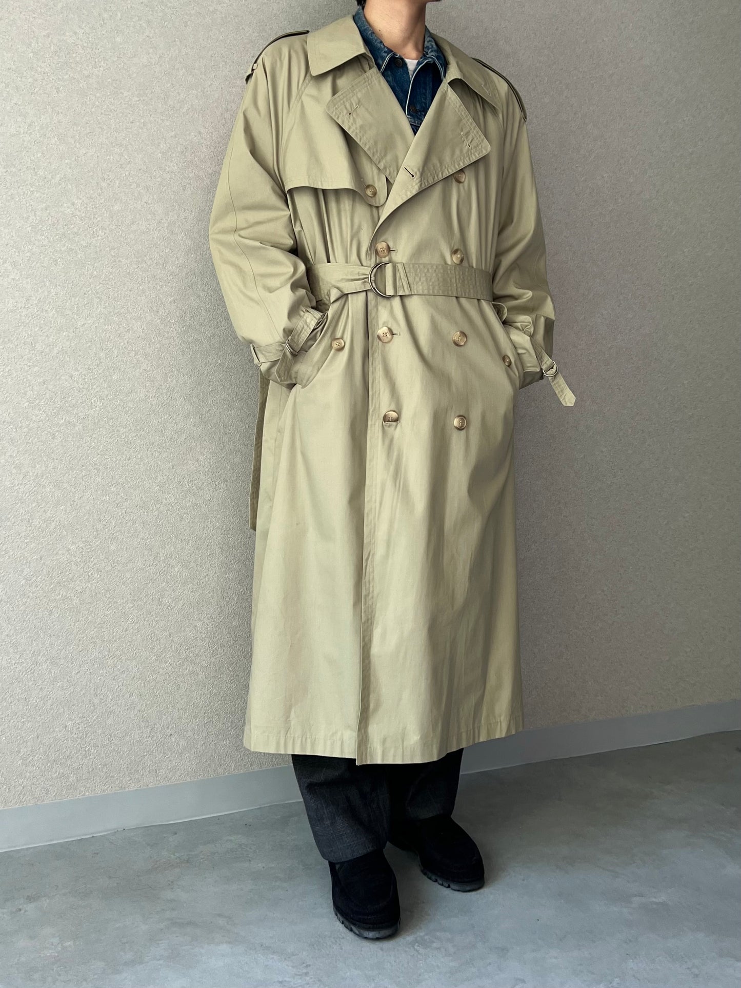 90's Yves Saint Laurent trench coat
