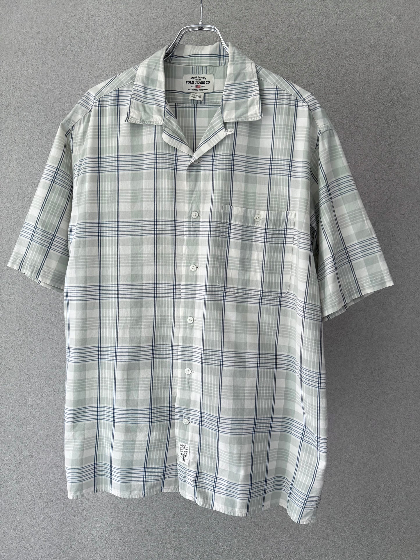 90's〜 POLO JEANS open caller shirt