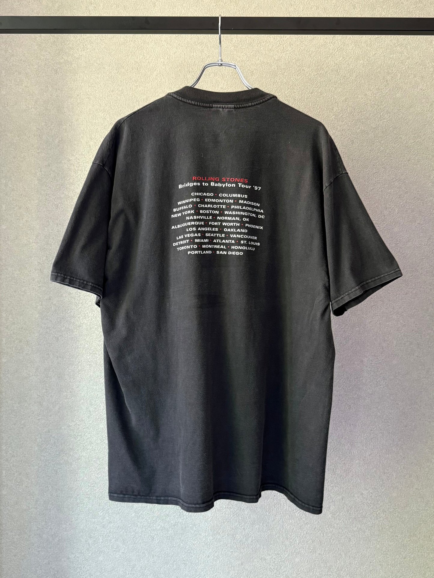 90's The Rolling Stones music t-shirt "Made in USA"