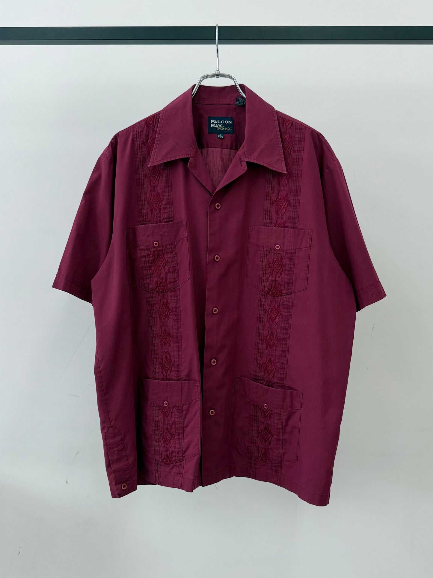 00's FALCON BAY guayabera shirt
