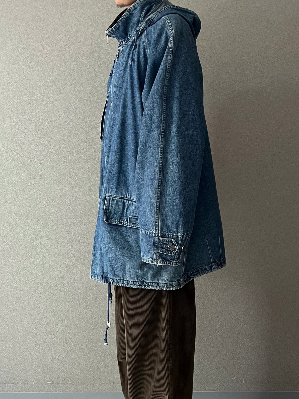 90's GAP denim hooded jacket