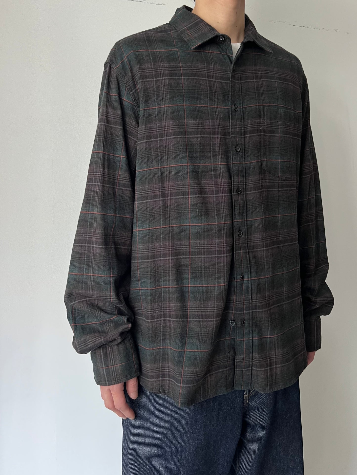 00's APT.9 flannel shirt