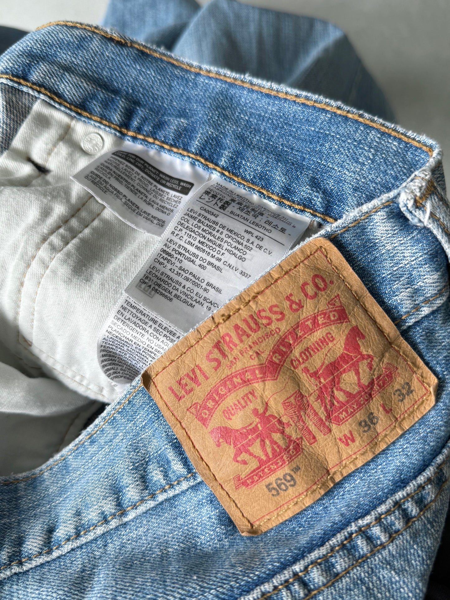 00's Levi's 569 denim pants