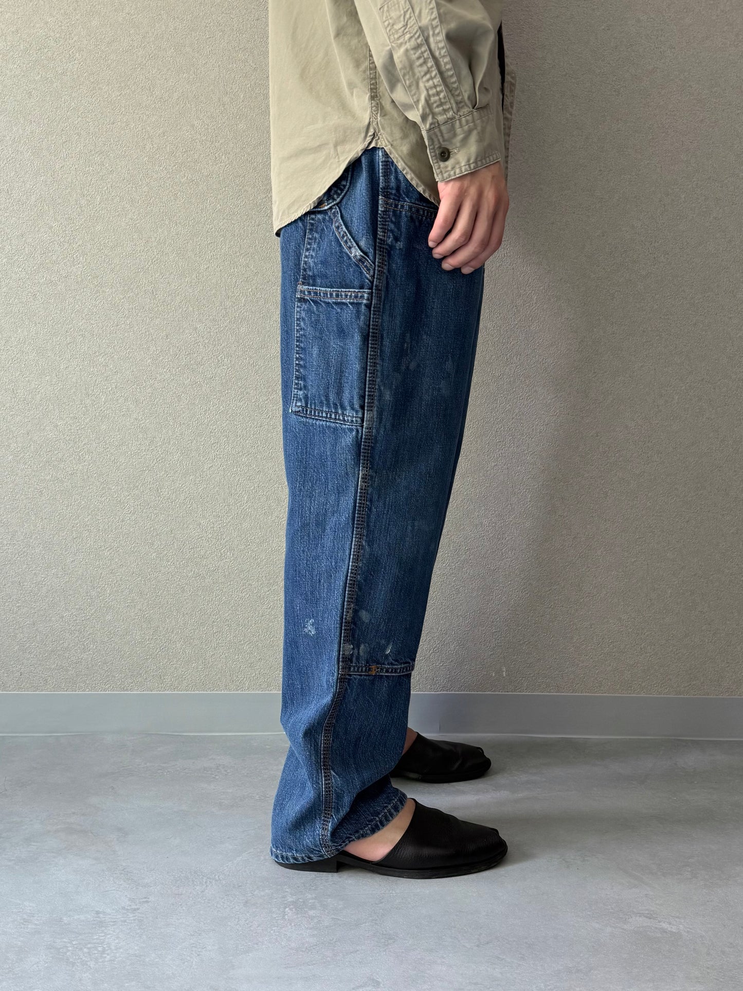 00's carhartt denim painter pants "Double Knee"