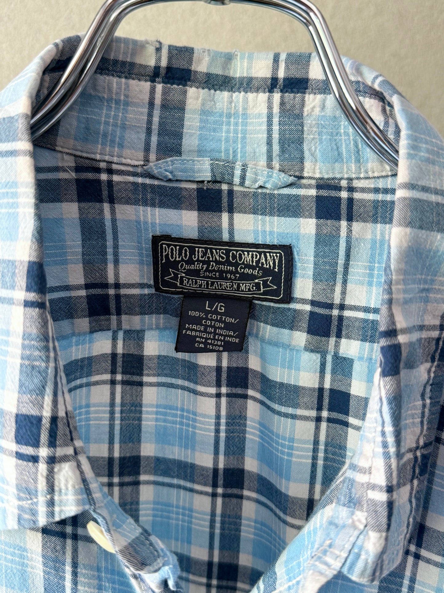 00's POLO JEANS S/S shirt