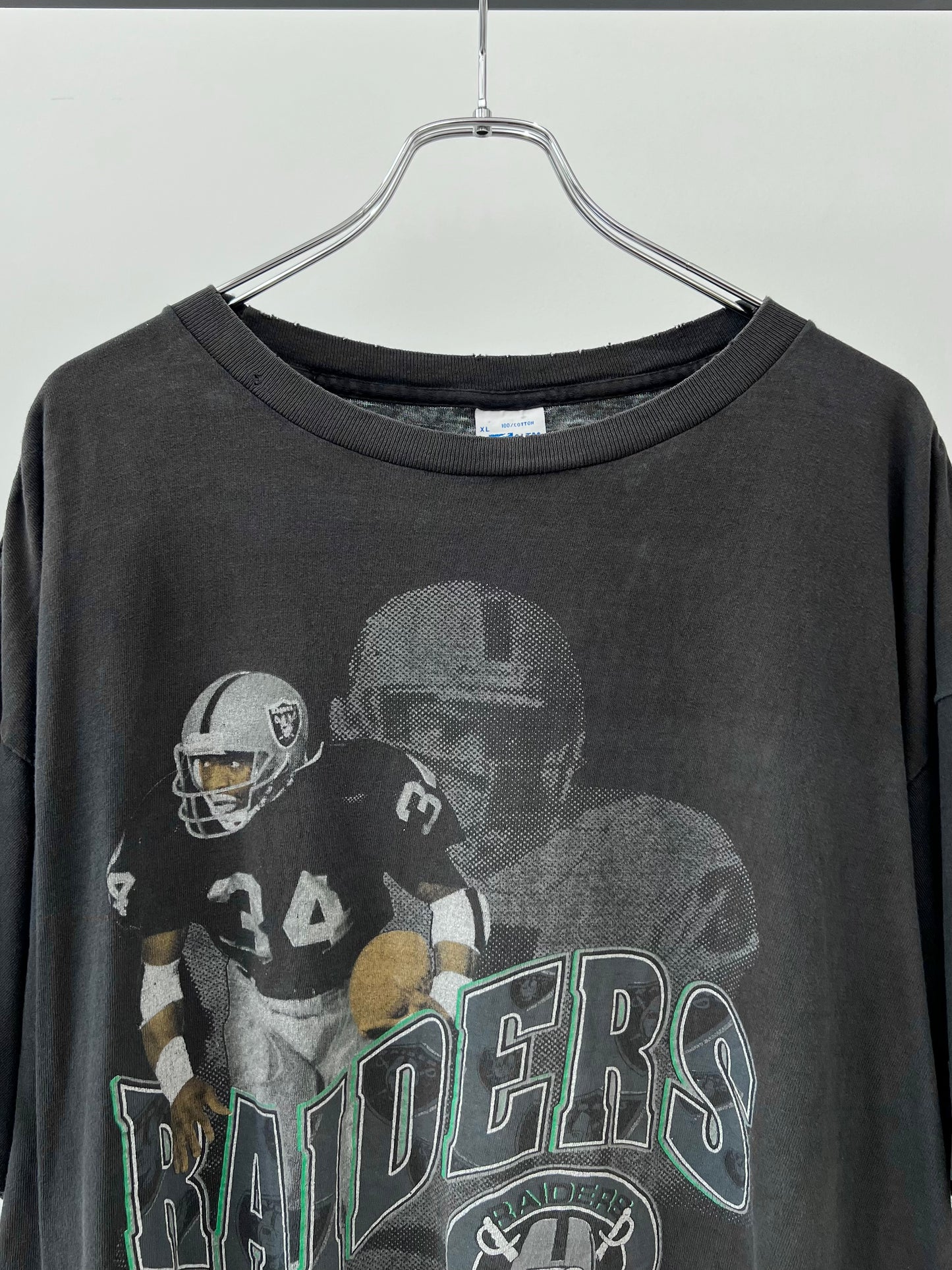 80's〜 RAIDRERS x BO JACKSON t-shirt "Made in USA"