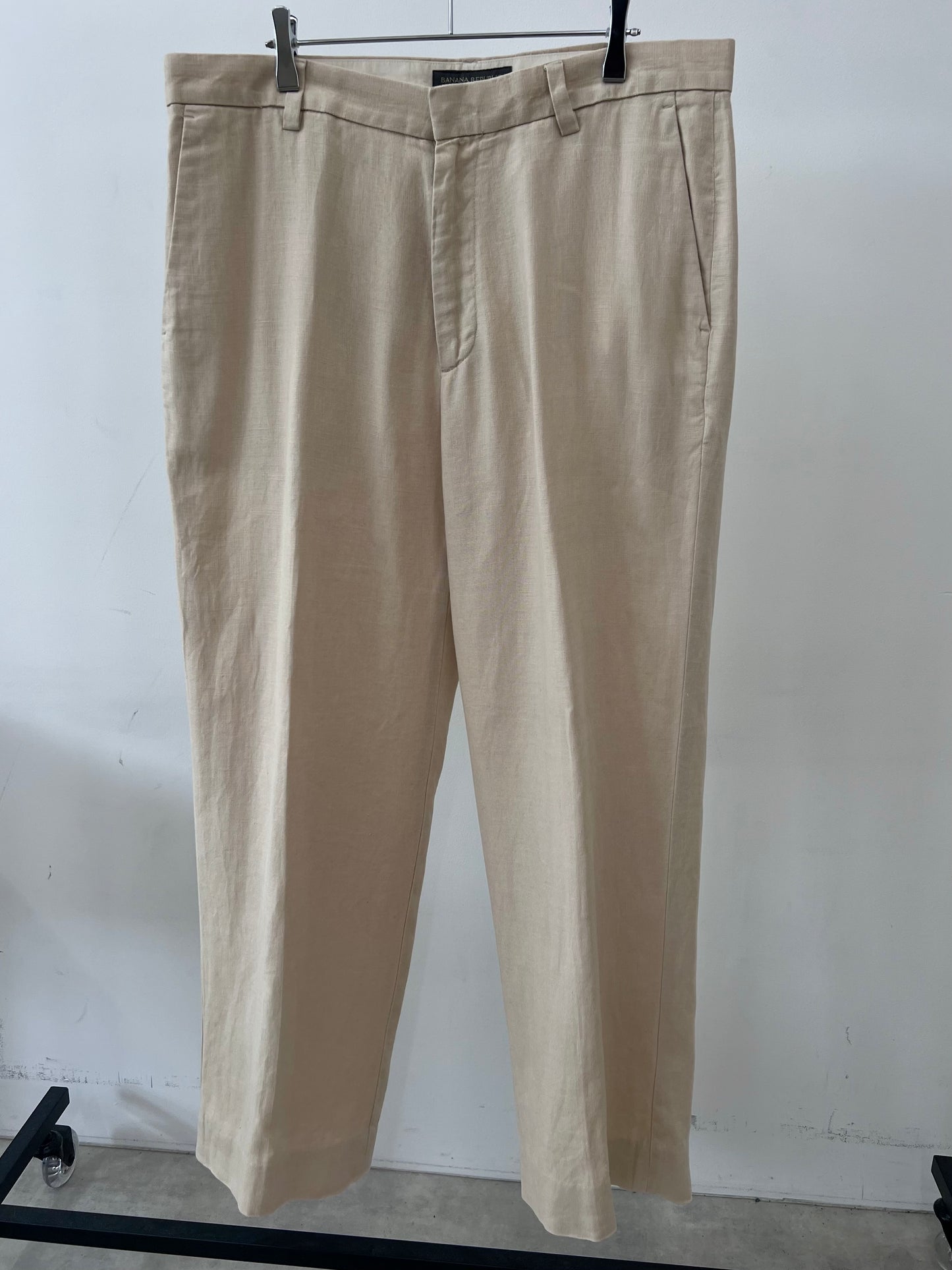 00's BANANA REPUBLIC linen slacks