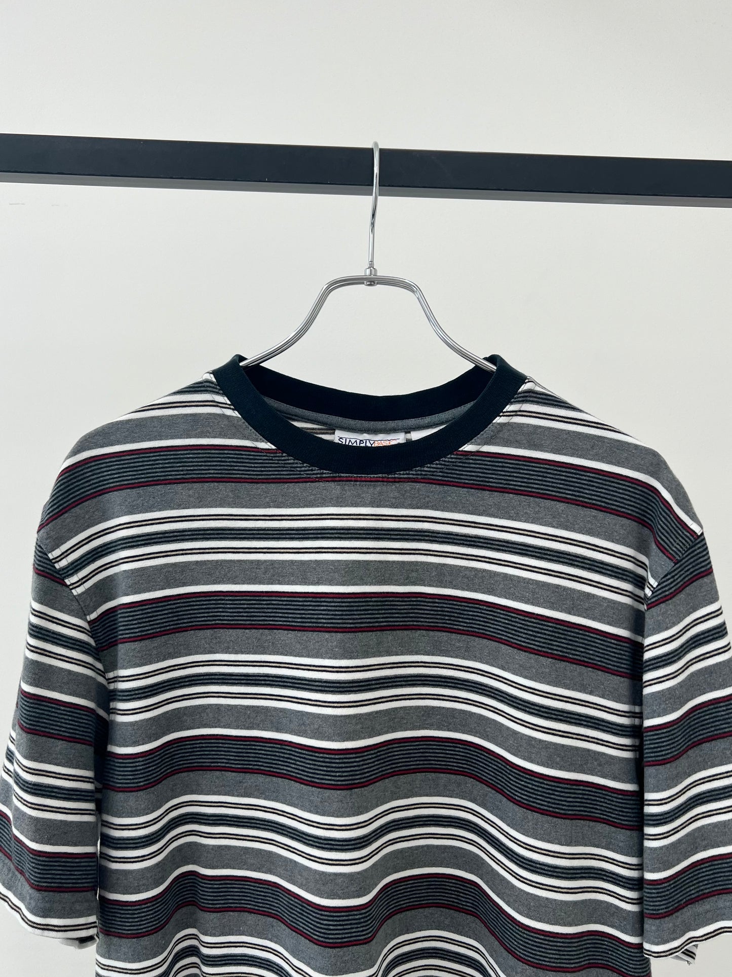 90's〜 SIMPLY BASIC border t-shirt
