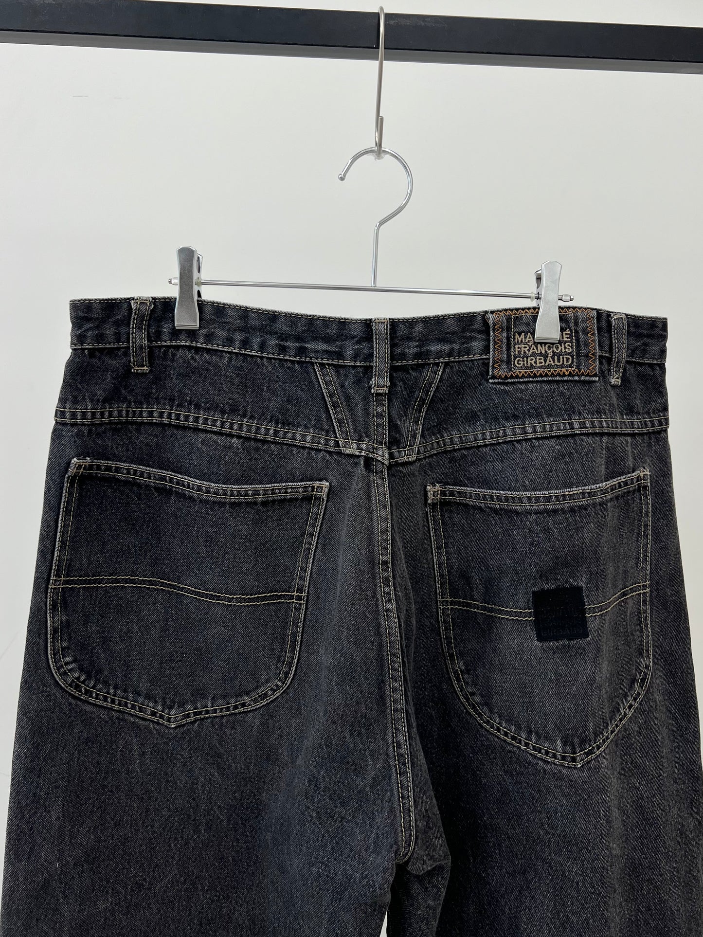 00's MARITHE FRANCOIS GIRBAUD denim shorts