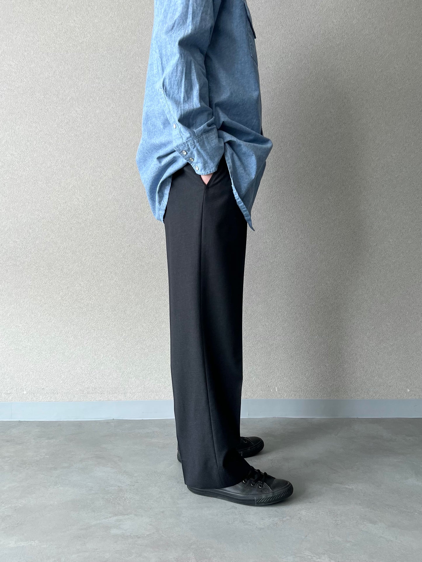 90's HUGO BOSS wool slacks "Made in USA"