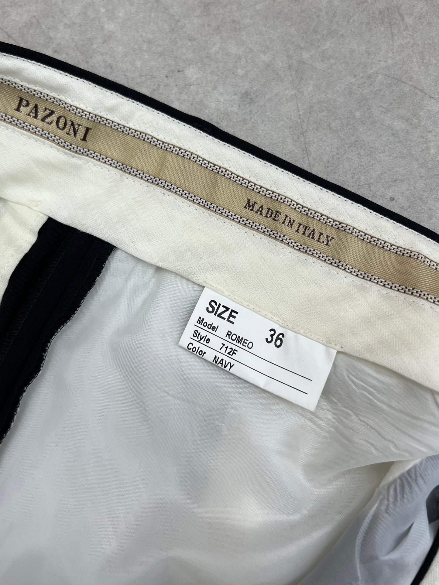 90's PAZONI wool slacks "Made in ITALY"