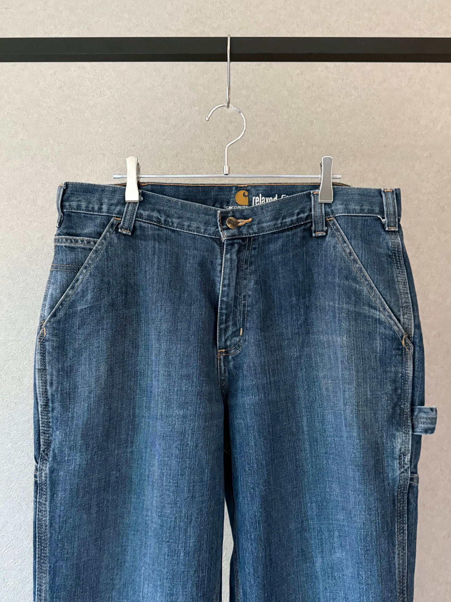 00's carhartt denim painter pants