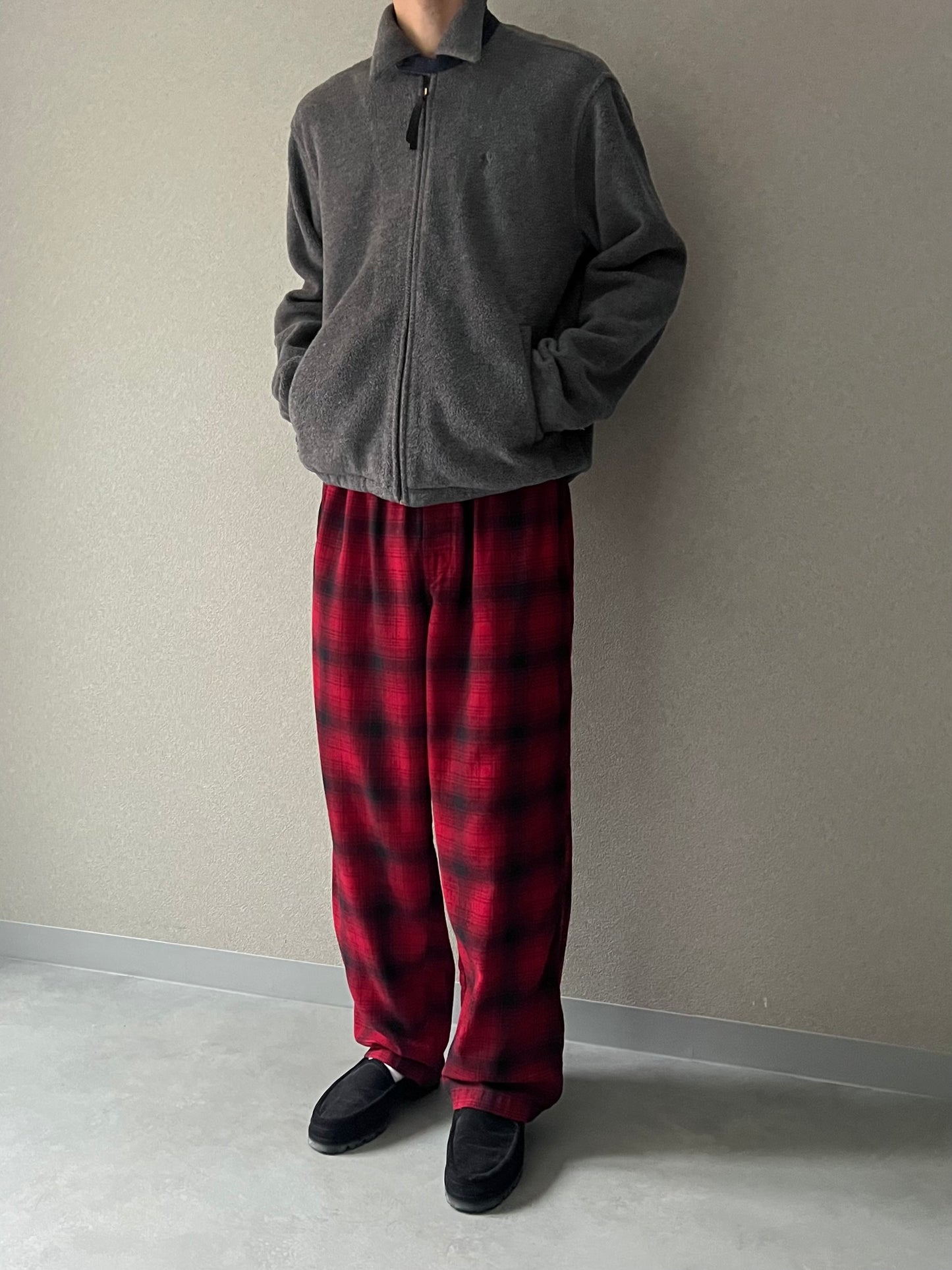 90's Polo Ralph Lauren fleece drizzler jacket