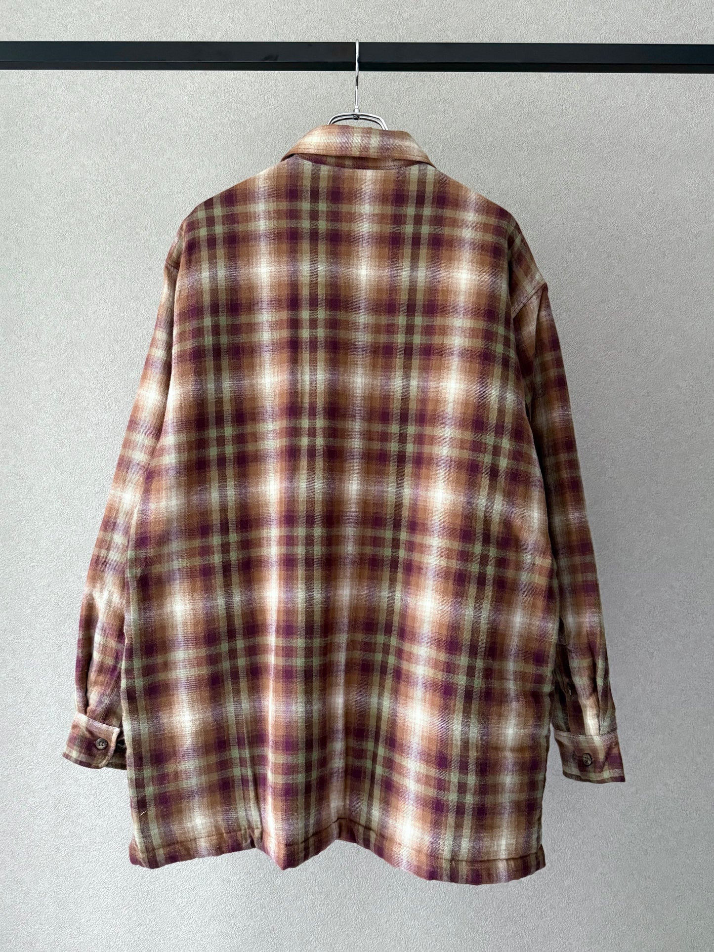 90's ST.JOHN'S BAY quilting flannel shirt