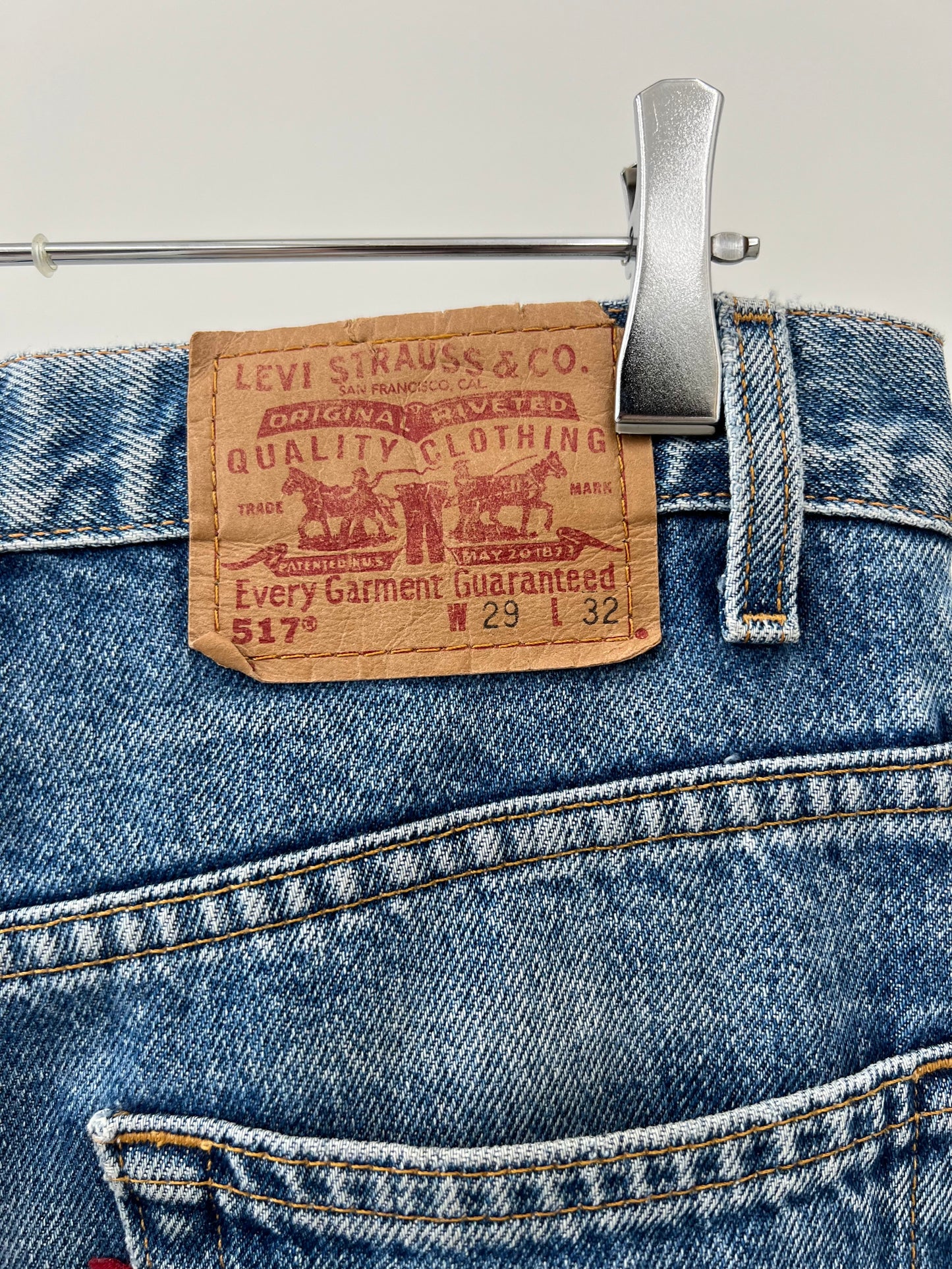90's Levi's 517 denim pants "Made in USA"