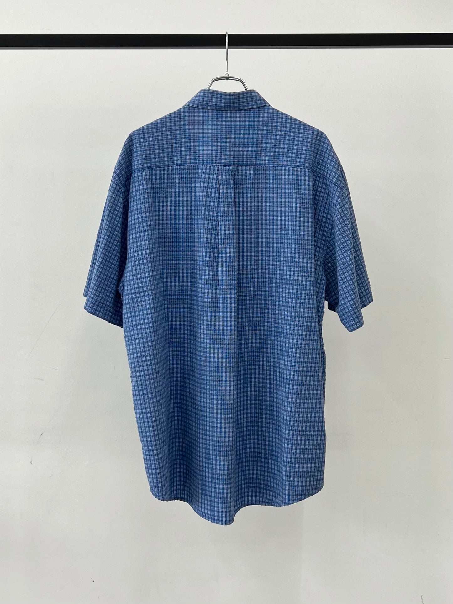 90's Eddie Bauer seersucker shirt