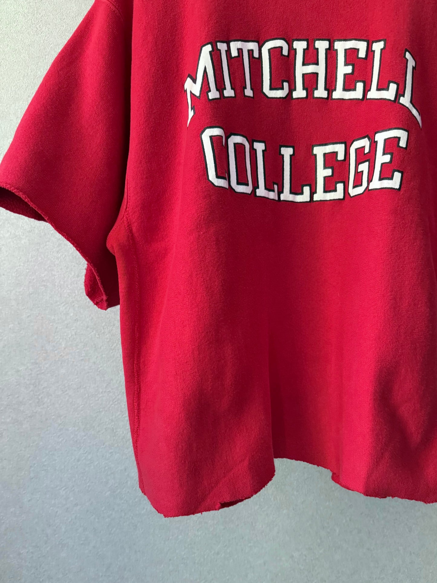 90's Champion REVERSE WEAVE cutoff sweater "Made in USA"