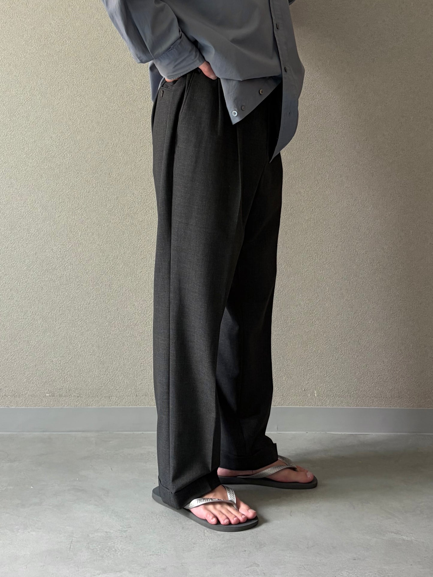 00's LAUREN RALPH LAUREN wool slacks