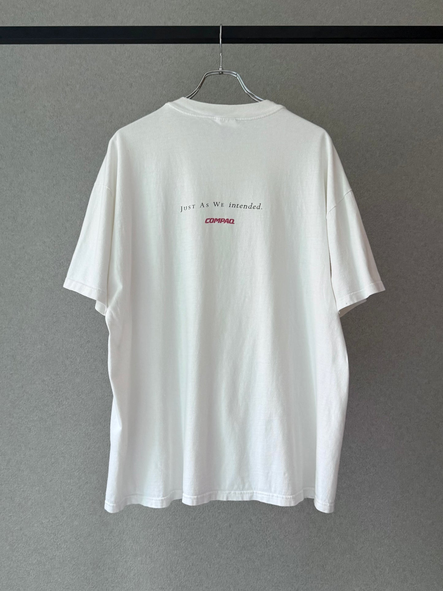 90's COMPAQ t-shirt "MADE IN USA"