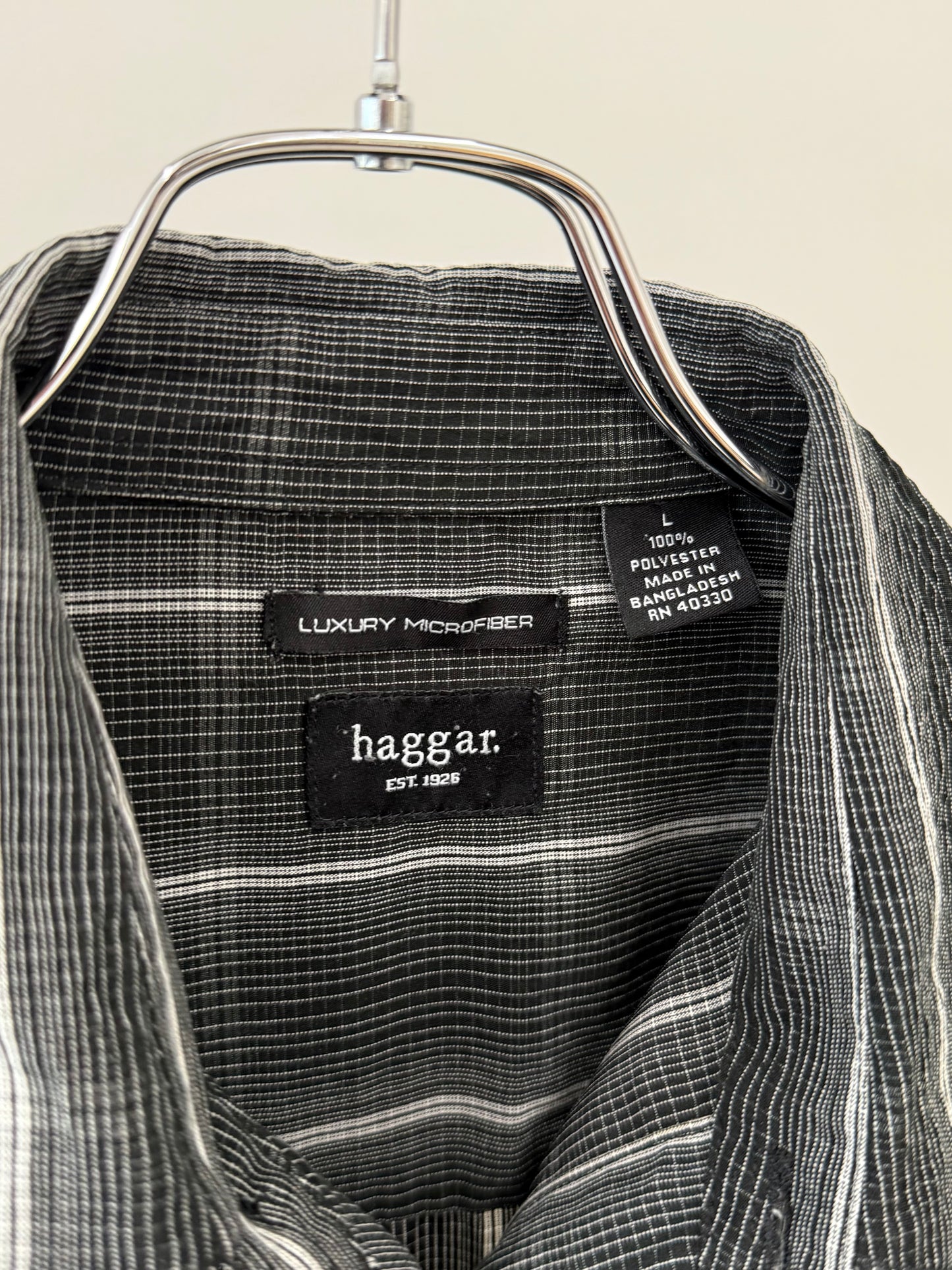 00's HAGGAR S/S shirt