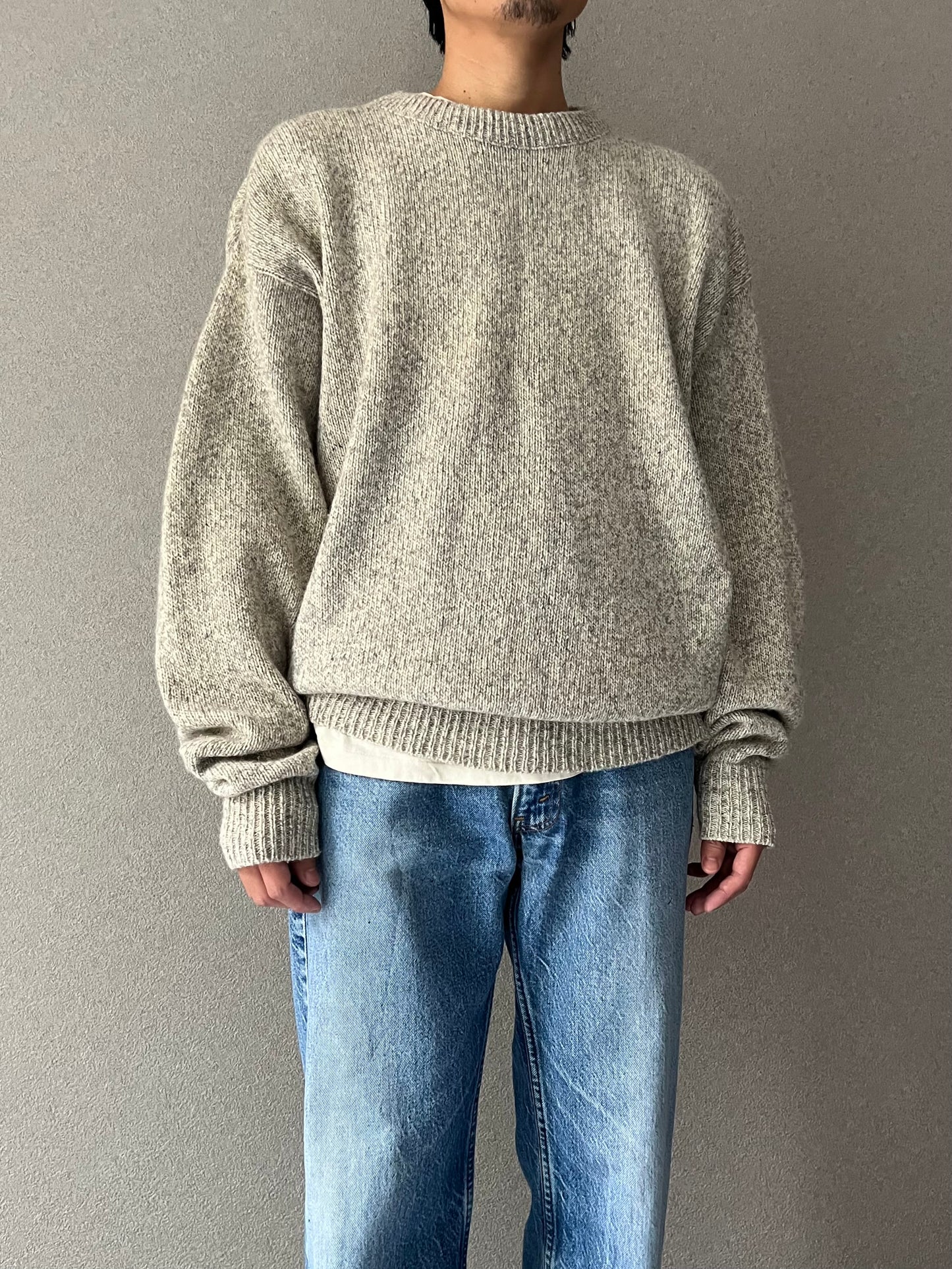 80's Eddie Bauer knit sweater "Made in USA"