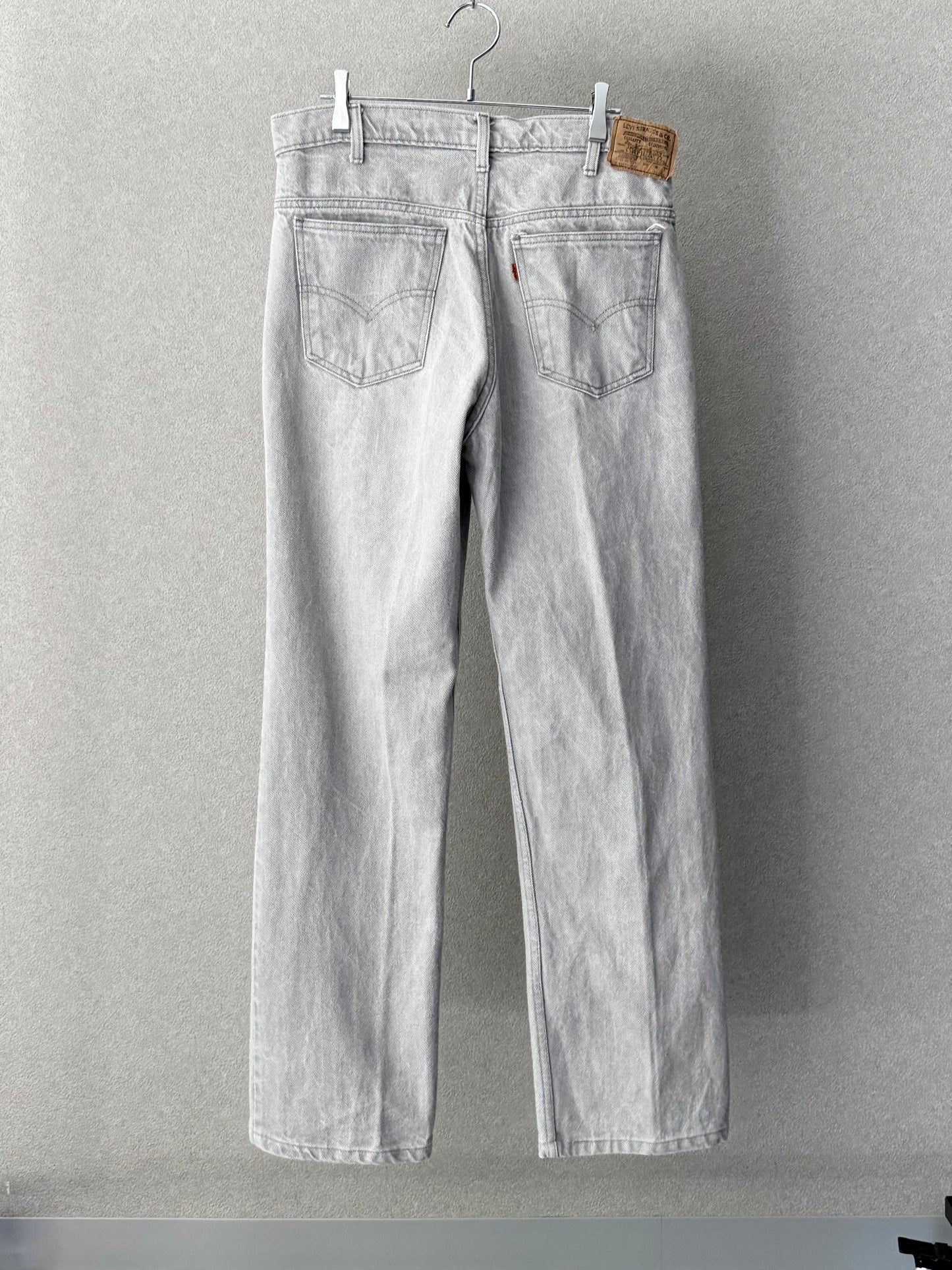 90's Levi's denim pants "Yarn Dyed"