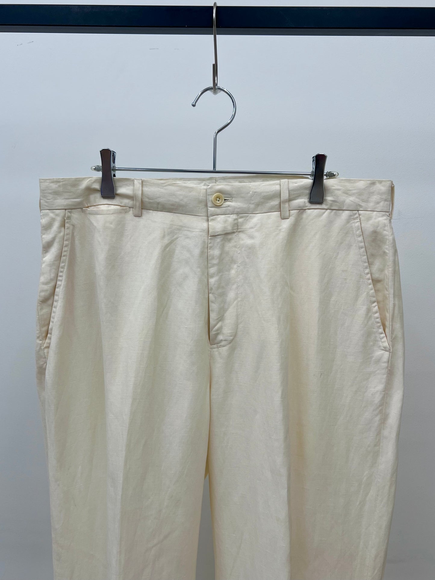 90's Polo Ralph Lauren silk × linen slacks