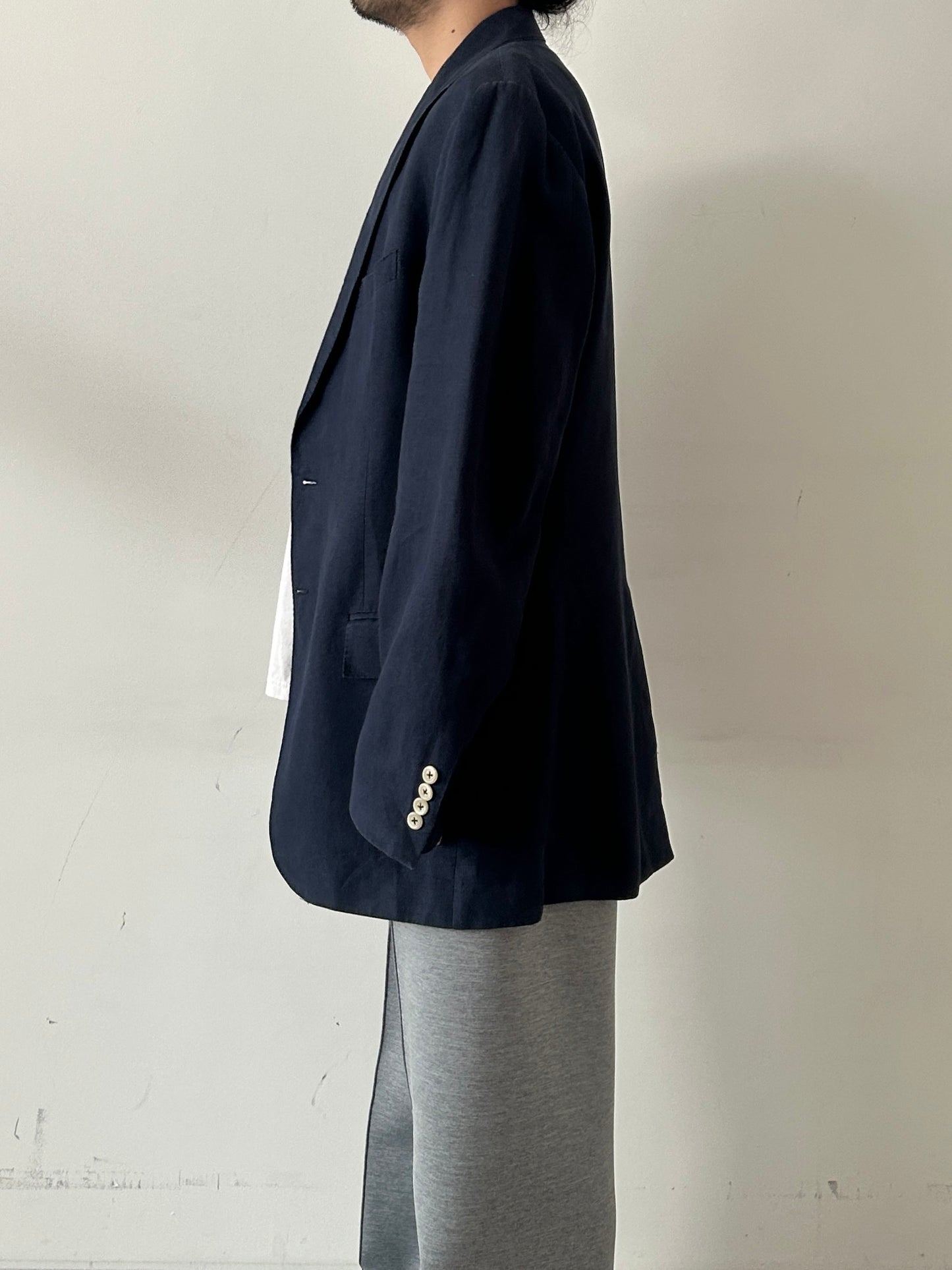90's Polo Ralph Lauren linen tailored jacket "Made in ITALY"