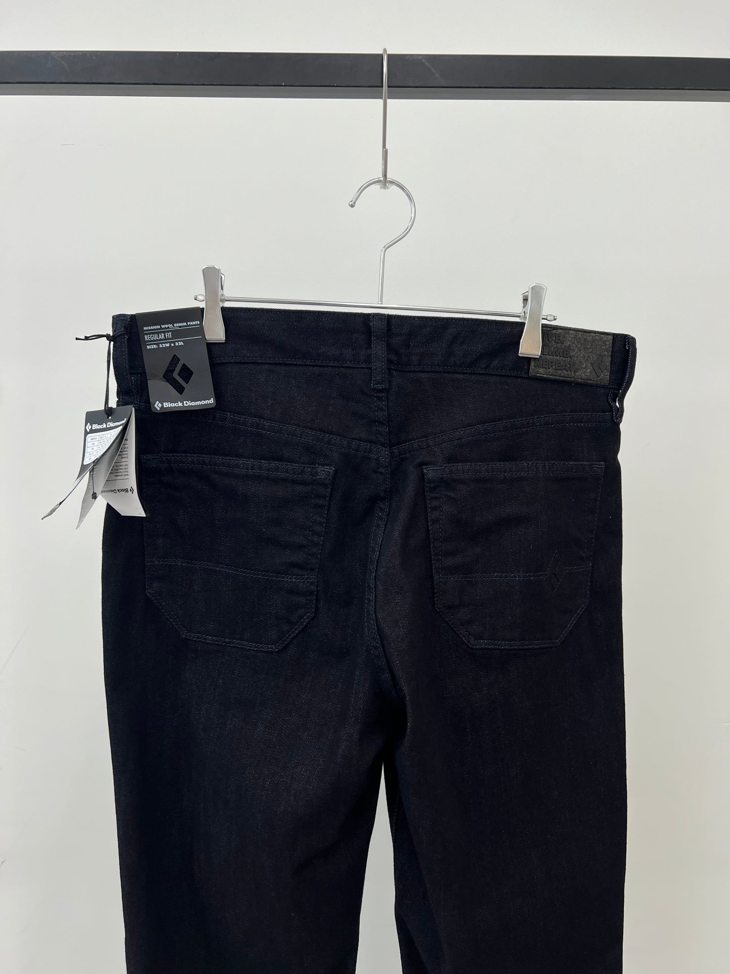 00's BLACK DIAMOND denim pants "DEAD STOCK"