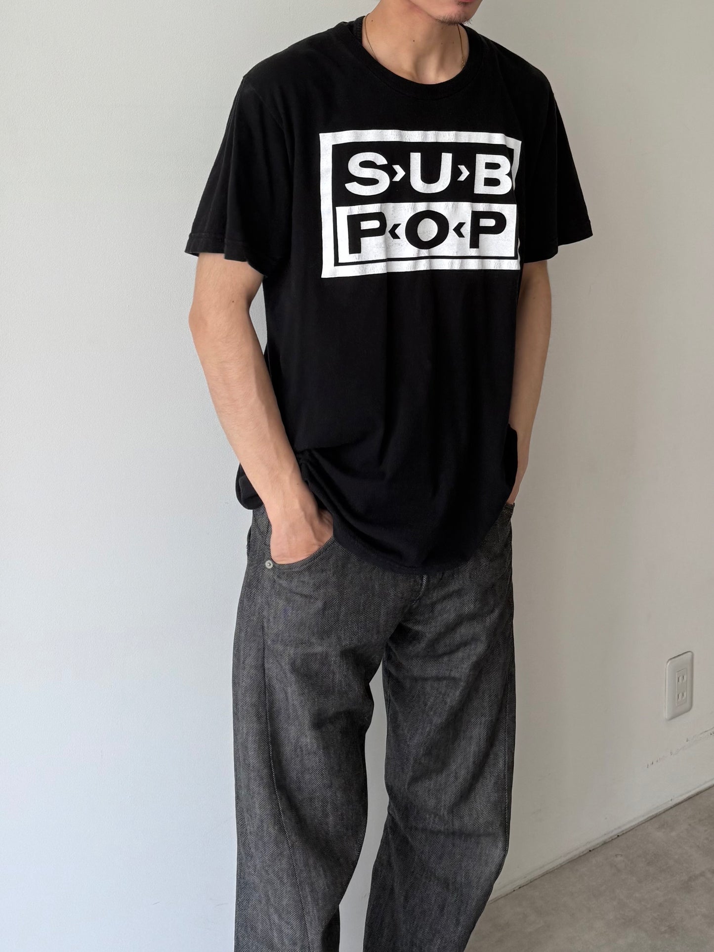00's SUB POP music t-shirt
