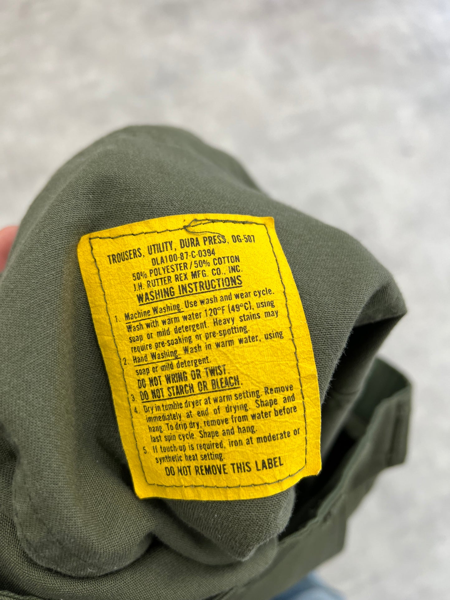 80's US.ARMY utility pants